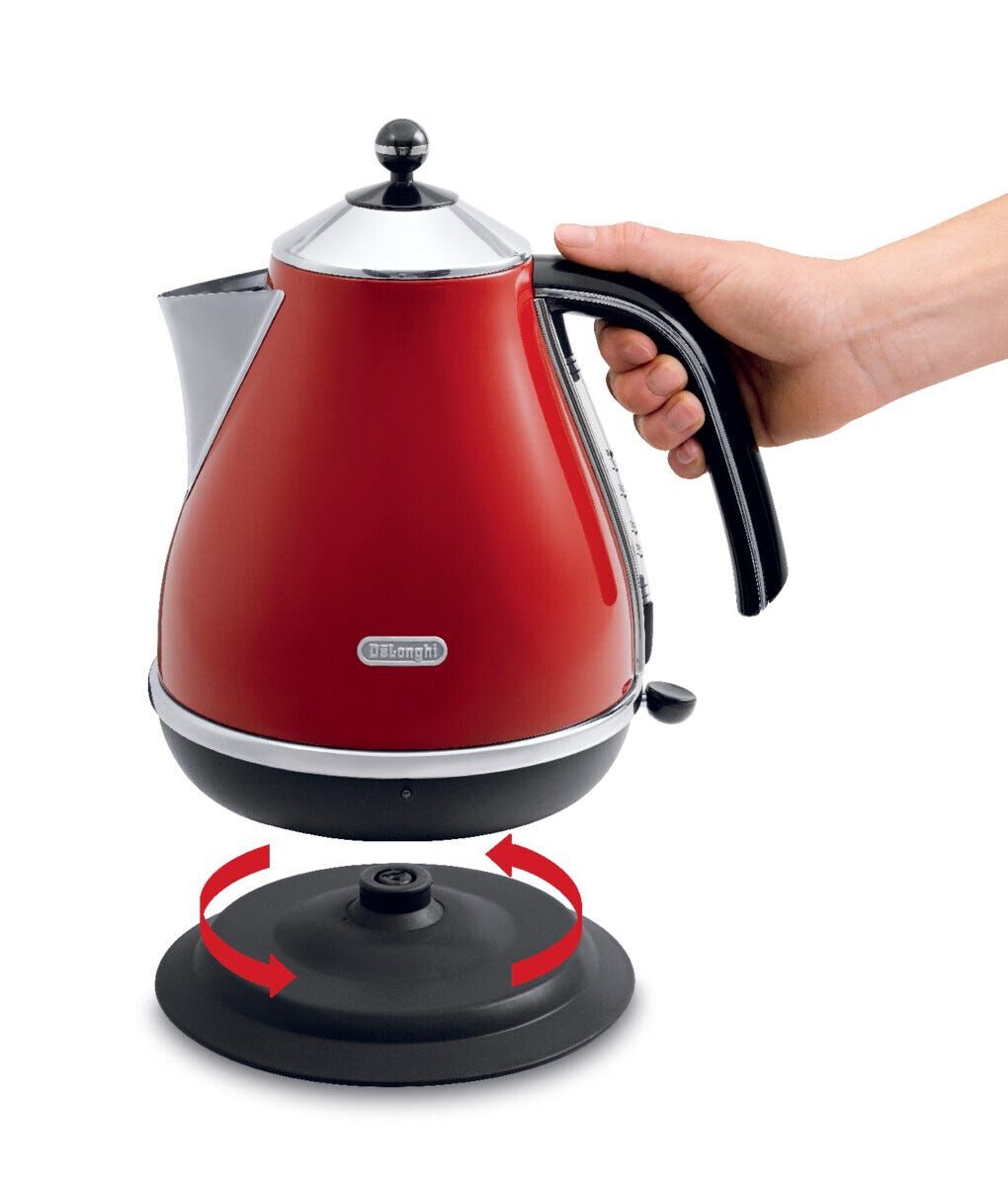 DELONGHI Kettle (1.7l) - Red KBO2001.R-image 3