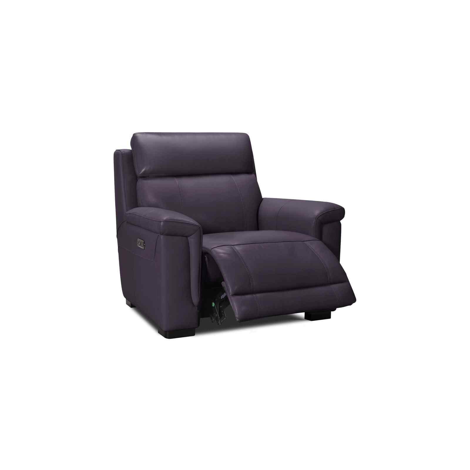 1r Seater (hl) C16 Mto Half Leather Incliner Sofa KIRUNA-image 2