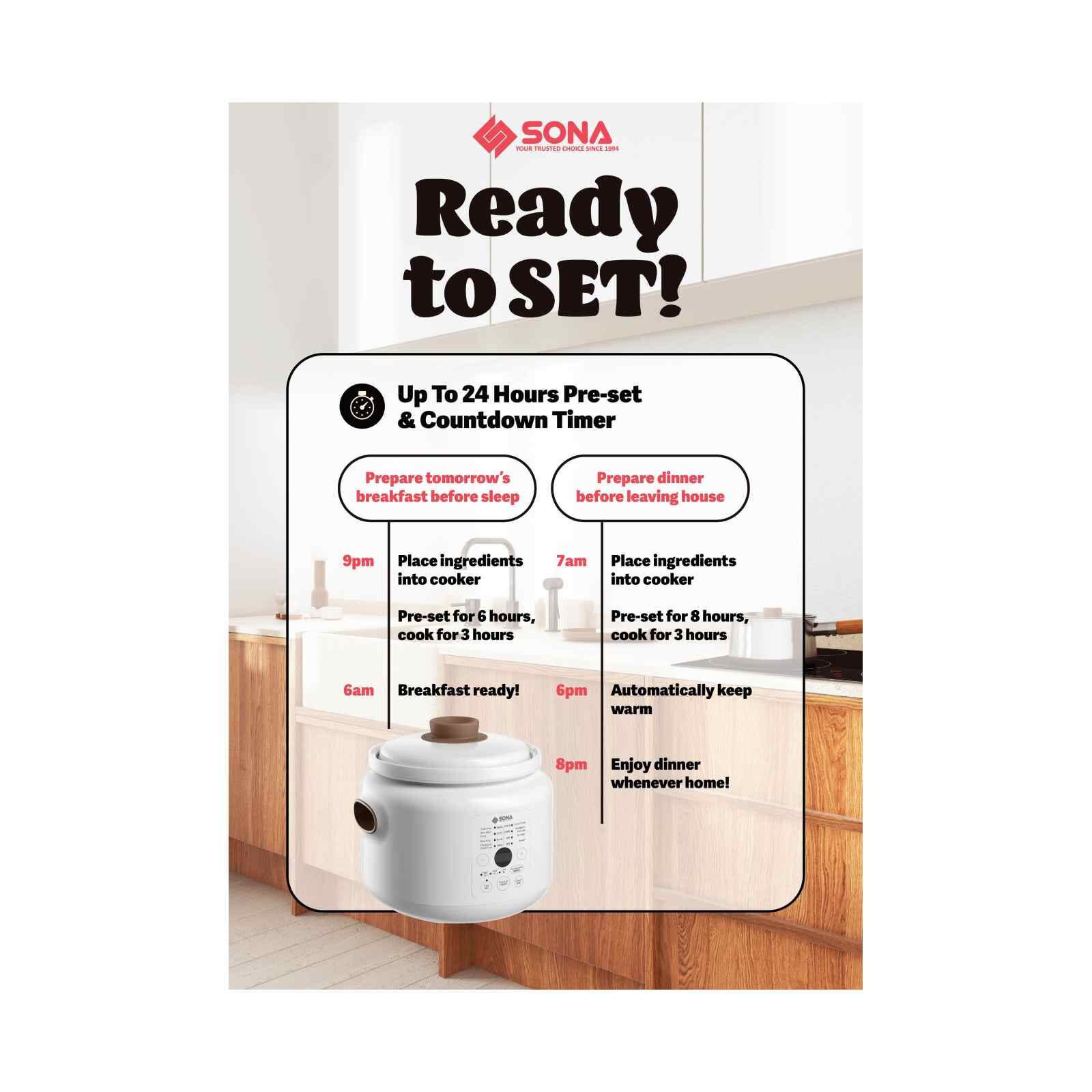 SONA Digital Stew Cooker SSC1062-image 7
