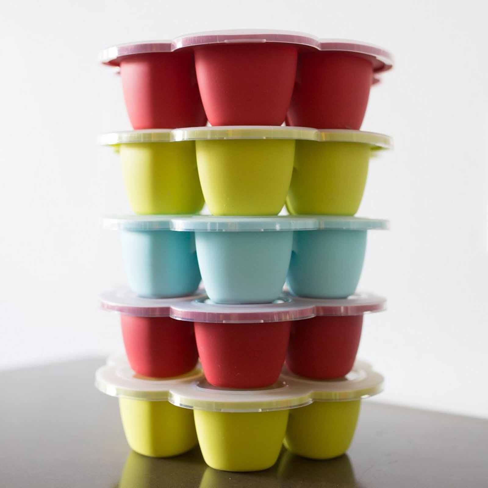 BEABA Silicone Freezer Tray 6 X 150ml - Pink (online) MULTIPORTIONS-image 2
