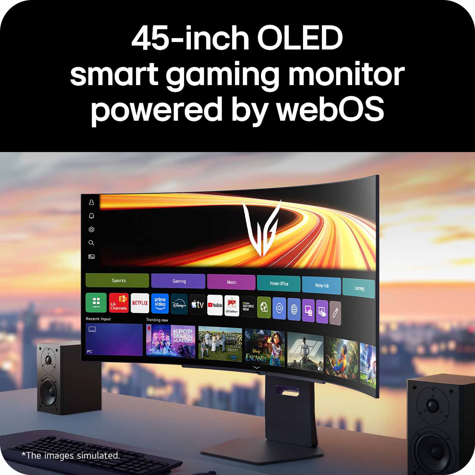 LG 44.5in Uwqhd Oled 240hz 0.03ms Smart Gaming Monitor 45GX90SB-B-image 14