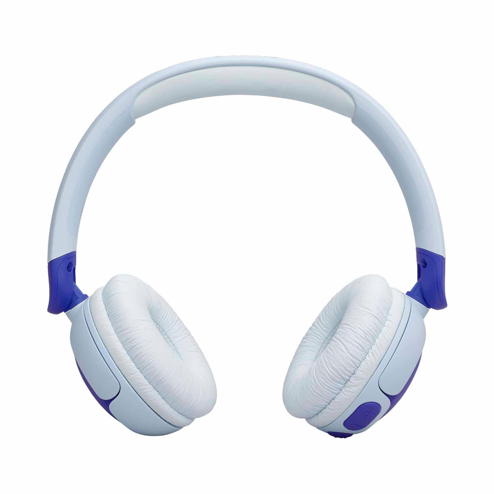 JBL Colorful, Durable Wireless On-ear Headphones With Jbl Safe Sound For Kids And Parental Control JR 320BT BLUE-image 4
