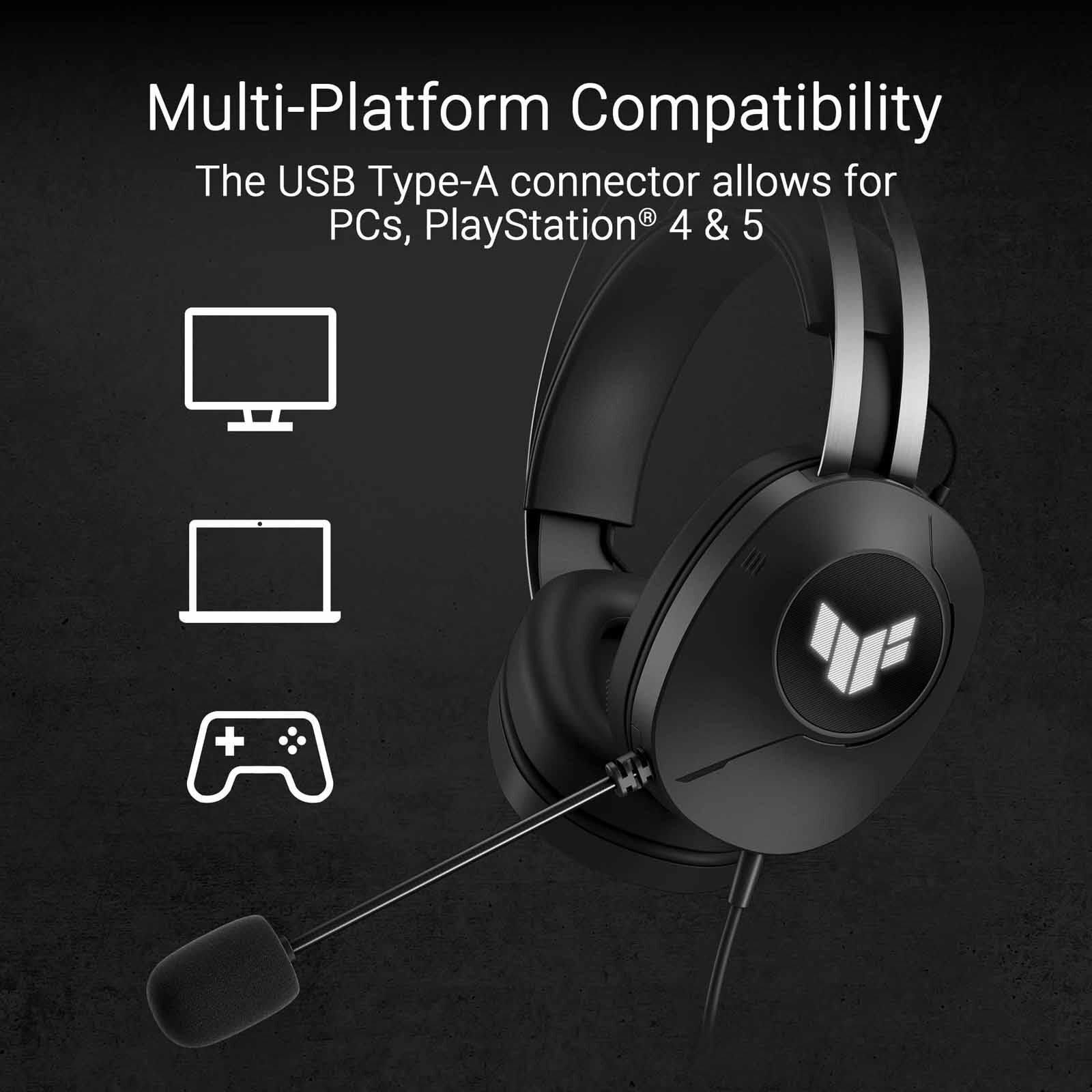 ASUS Asus Tuf Gaming H1 Gen Ii Gaming Headset A302 TUF H1 GEN II-image 13