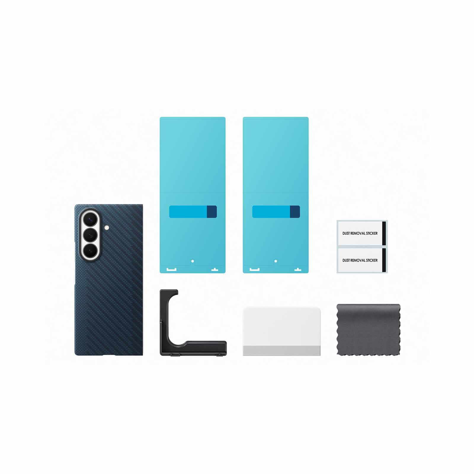 SAMSUNG Galaxy Z Fold8 Ultra Carbon Magnet Case Blue EF-KF976SNEGWW-image 5