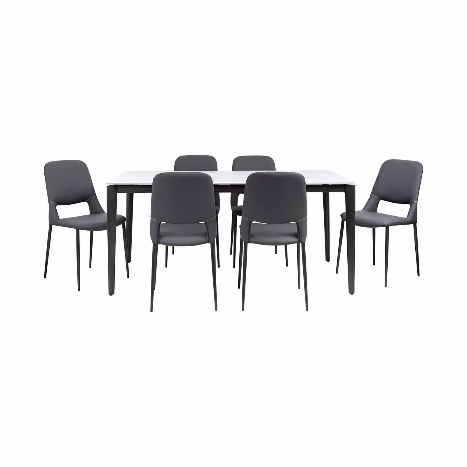 7 Piece Dining Set SEANA-image 5