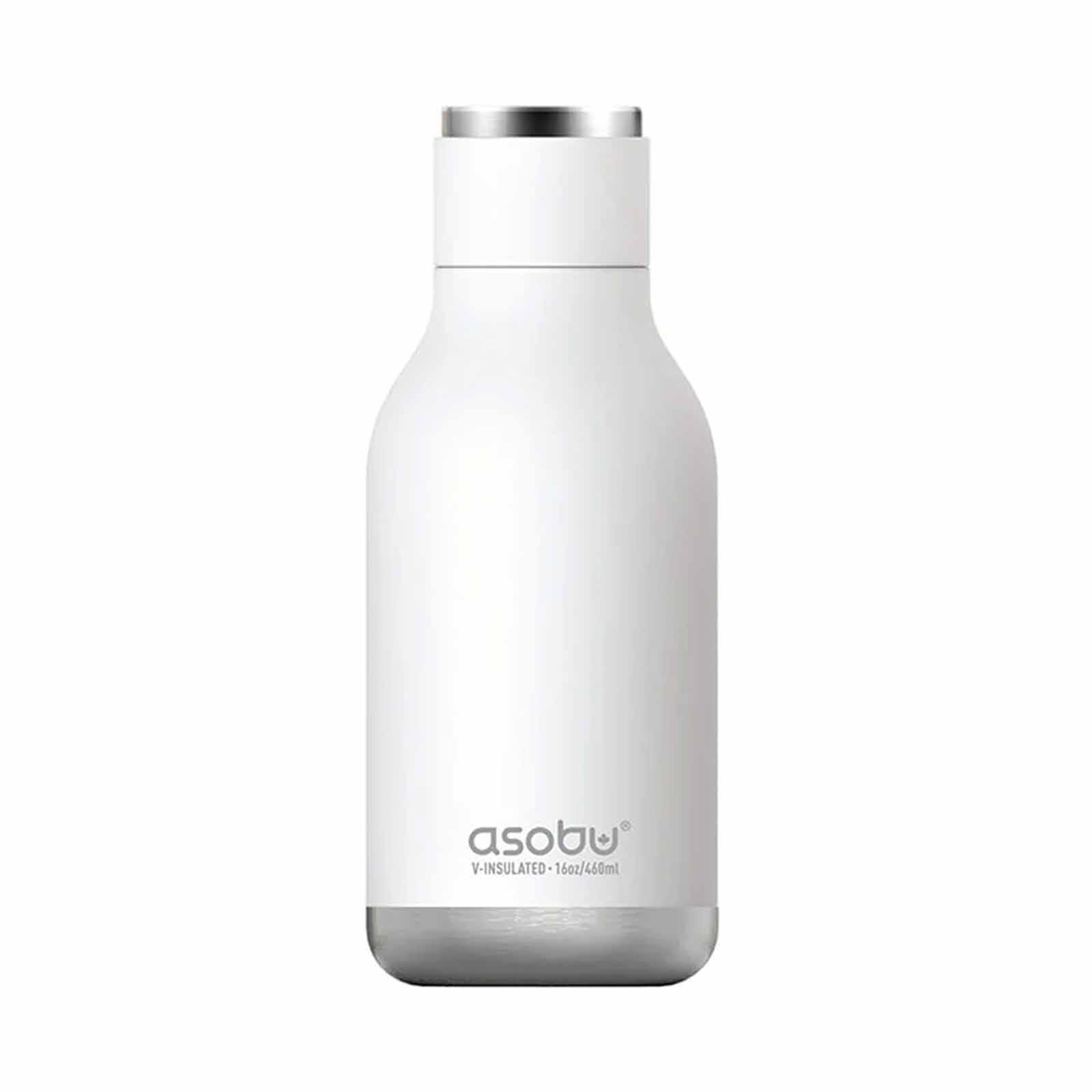 ASOBU Urban Water Bottle White 460ml ASBV24WH-image 1