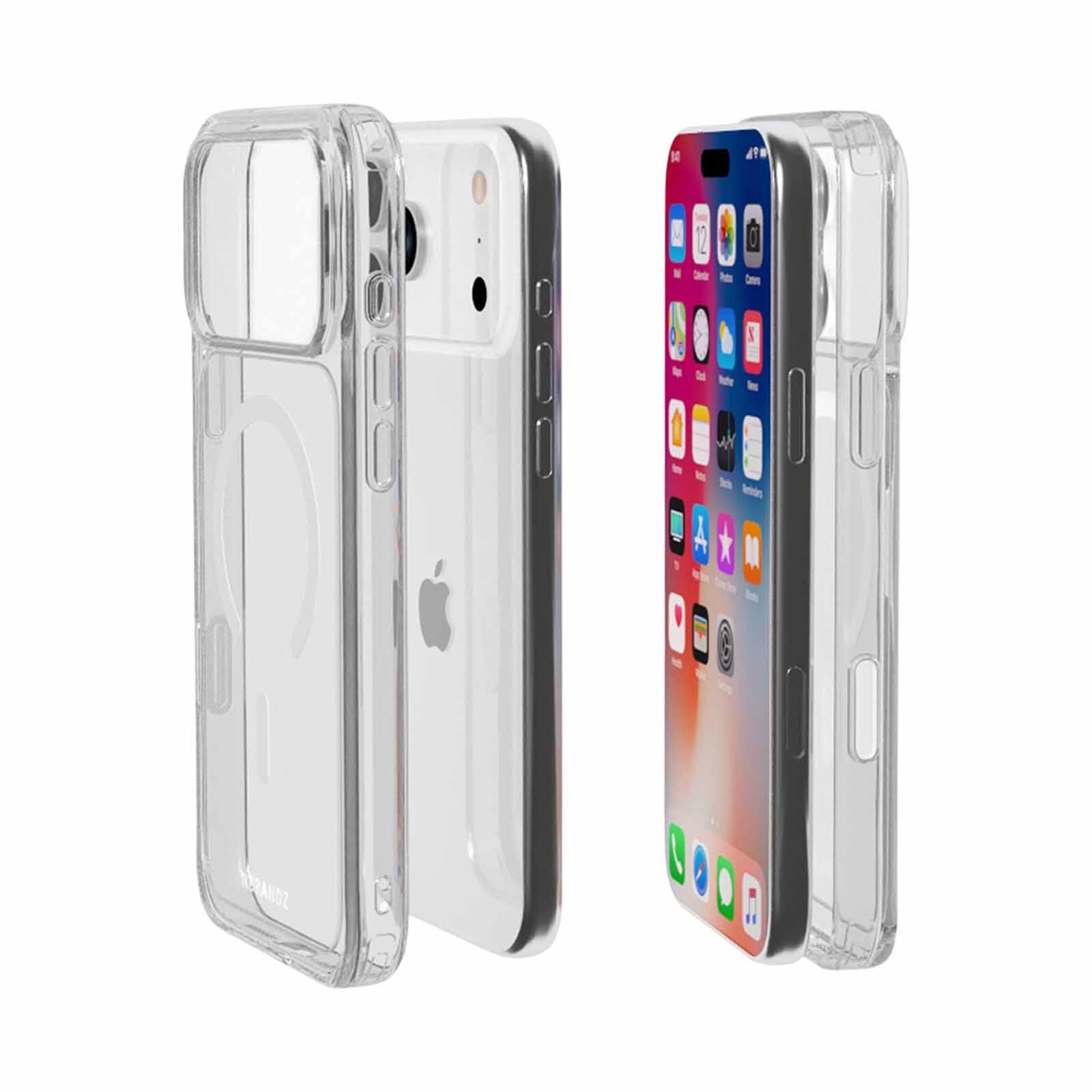 N.BRANDZ Magclairo Touch Magnetic Protective Case For Iphone 17 Pro Max N-MAGCLAIRO-IP17PM-image 4
