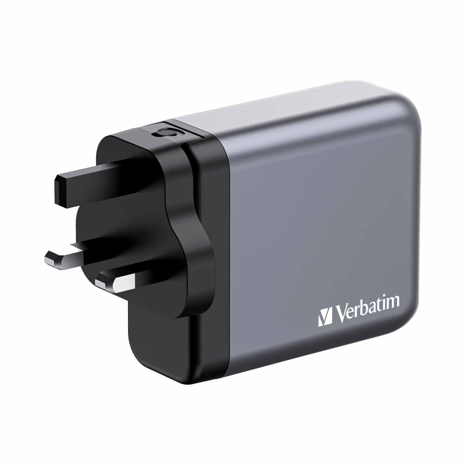 VERBATIM Gan Charger 4 Port 140w Usb A/c (eu/uk/us) VM32203-image 3