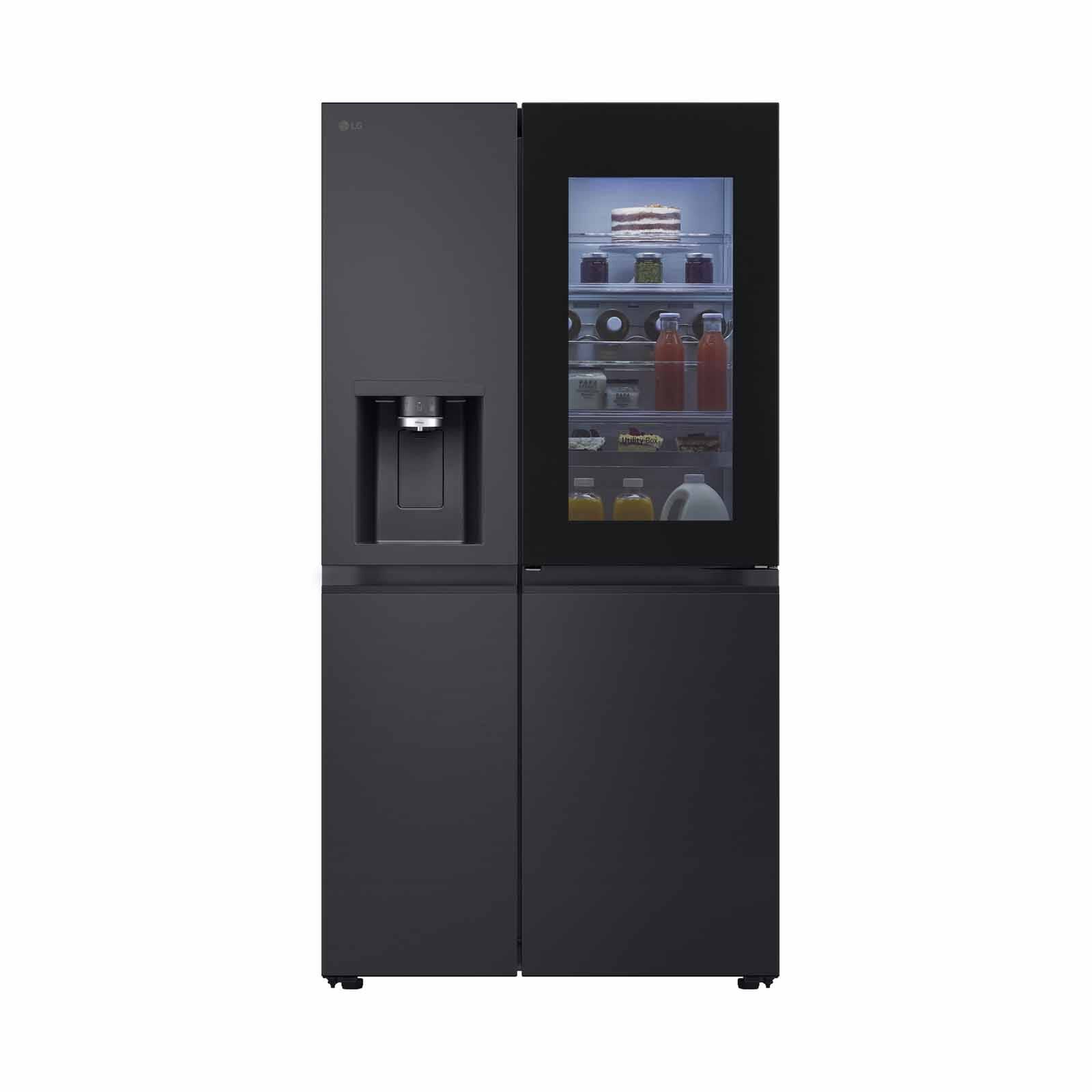 LG Muilt-door Instaview Fridge (628l) - Essence Black Steel GS-X6104EV-image 4