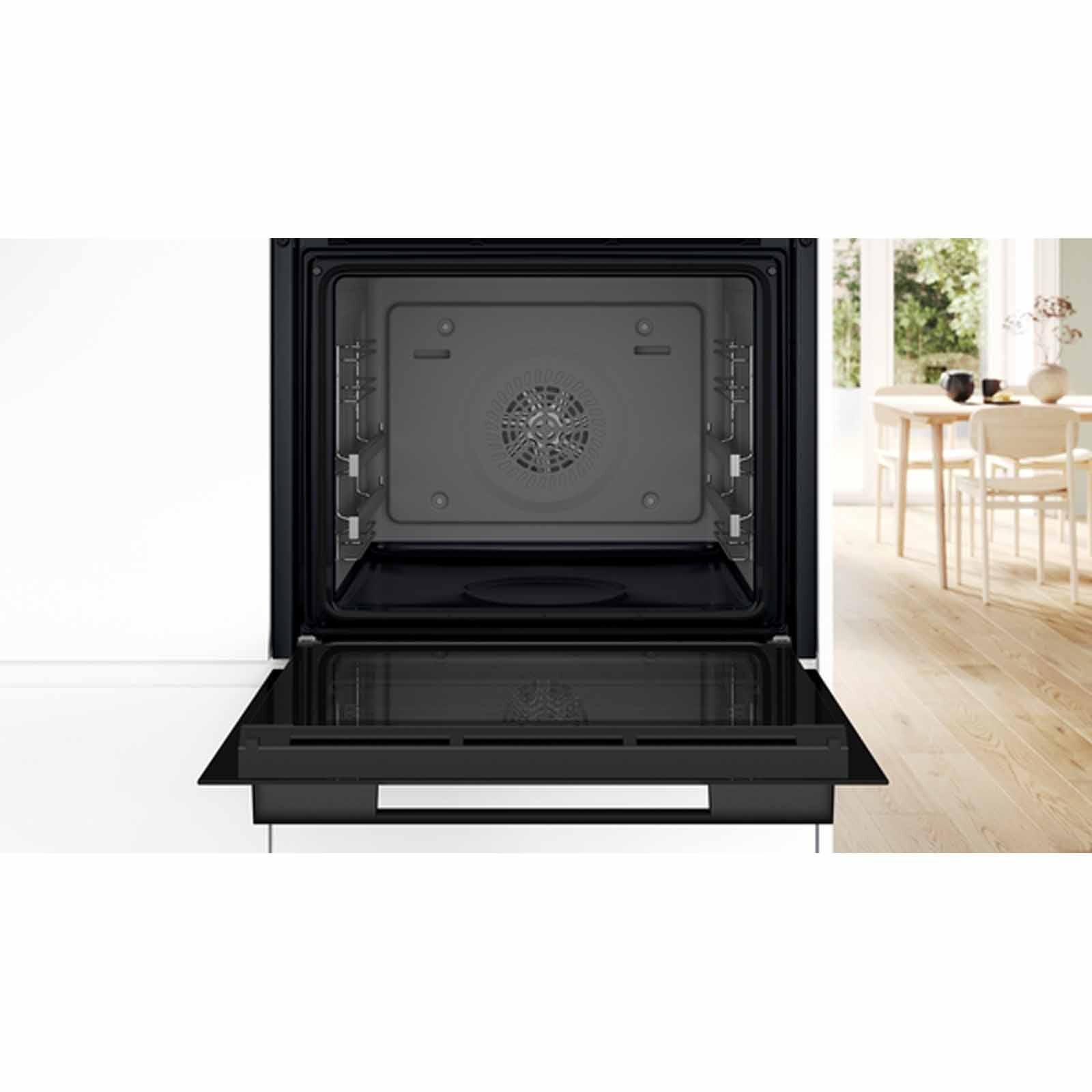 BOSCH 60cm Built In Oven (76l) (black) (exclude Installation) HJG852YB0K-image 8