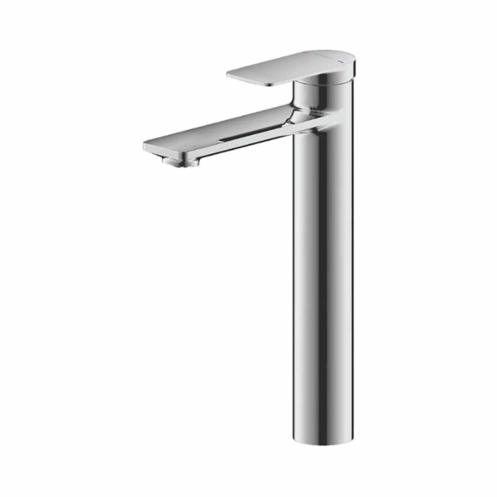 BRAVAT Bravat Eddie Single Lever Highrise Basin Mixer Dzr Brass Body - Exclude Installation F1369402CP-A-ENG-image 1