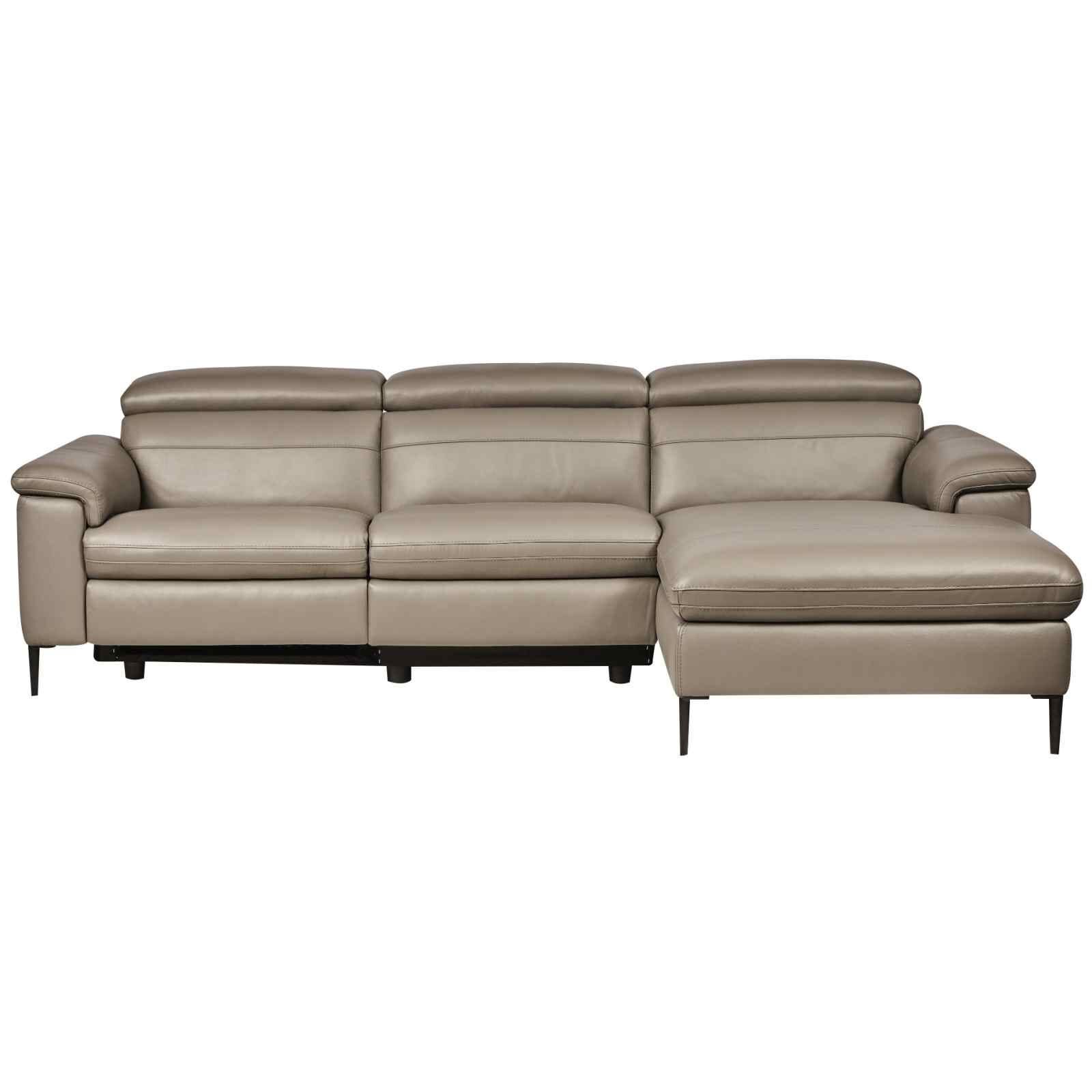 L Shaped-e Recliner (fl) C13 Mto Right Full Leather Sofa DIANNE-image null