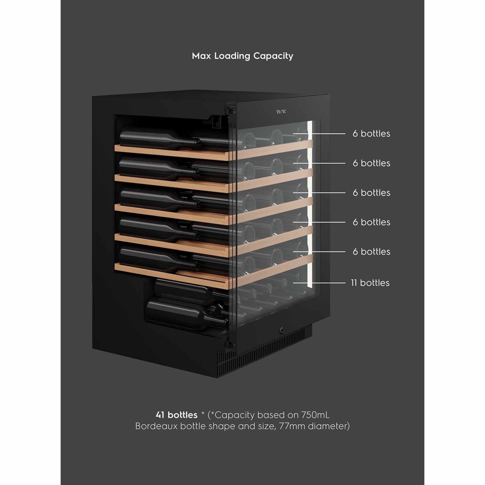 VINTEC Wine Chiller (41 Bottles) VWS820SCB-X-image 6