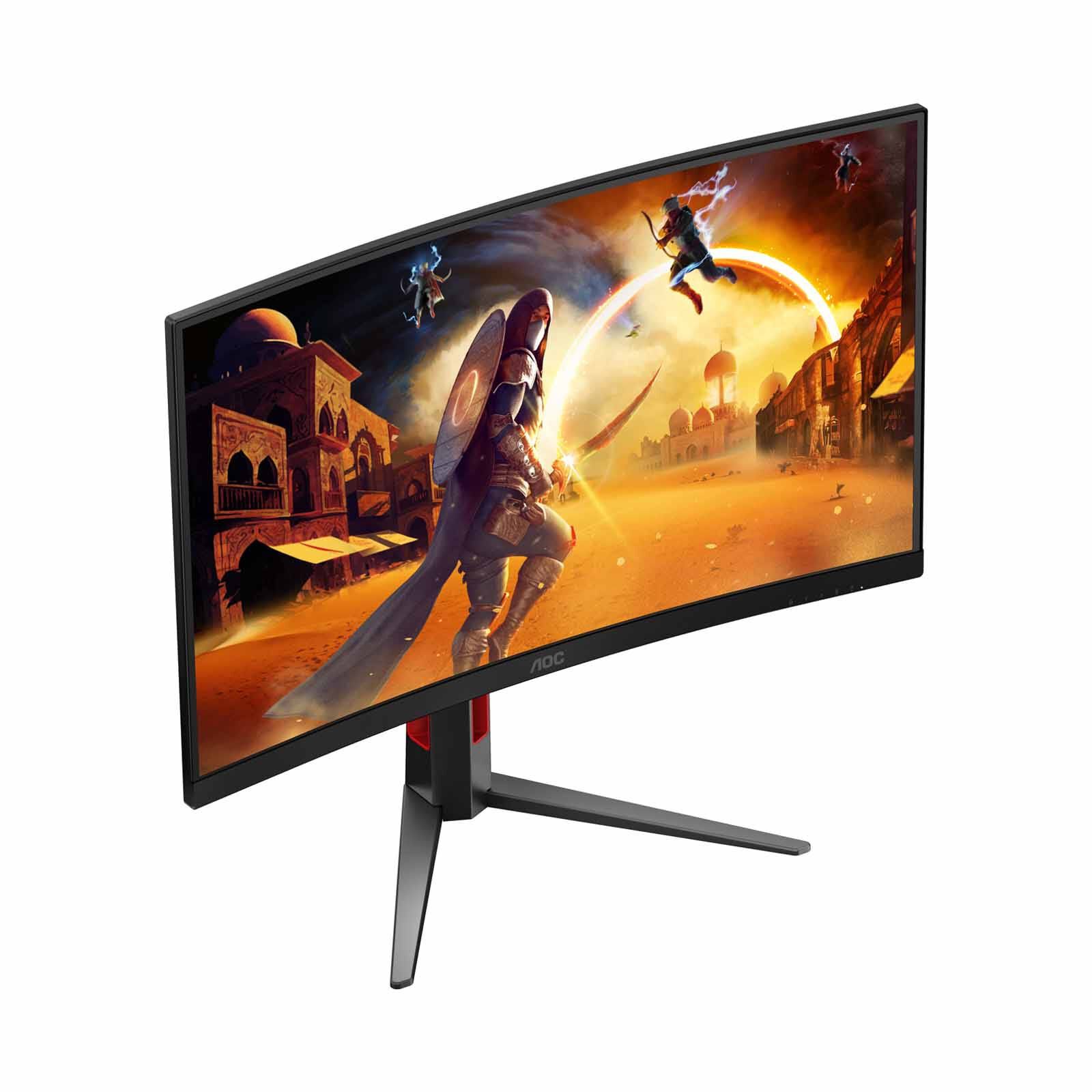 AOC 27 Inch Va Curved 1500r Qhd Adaptive Sync Monitor PHI-CQ27G4-image 2