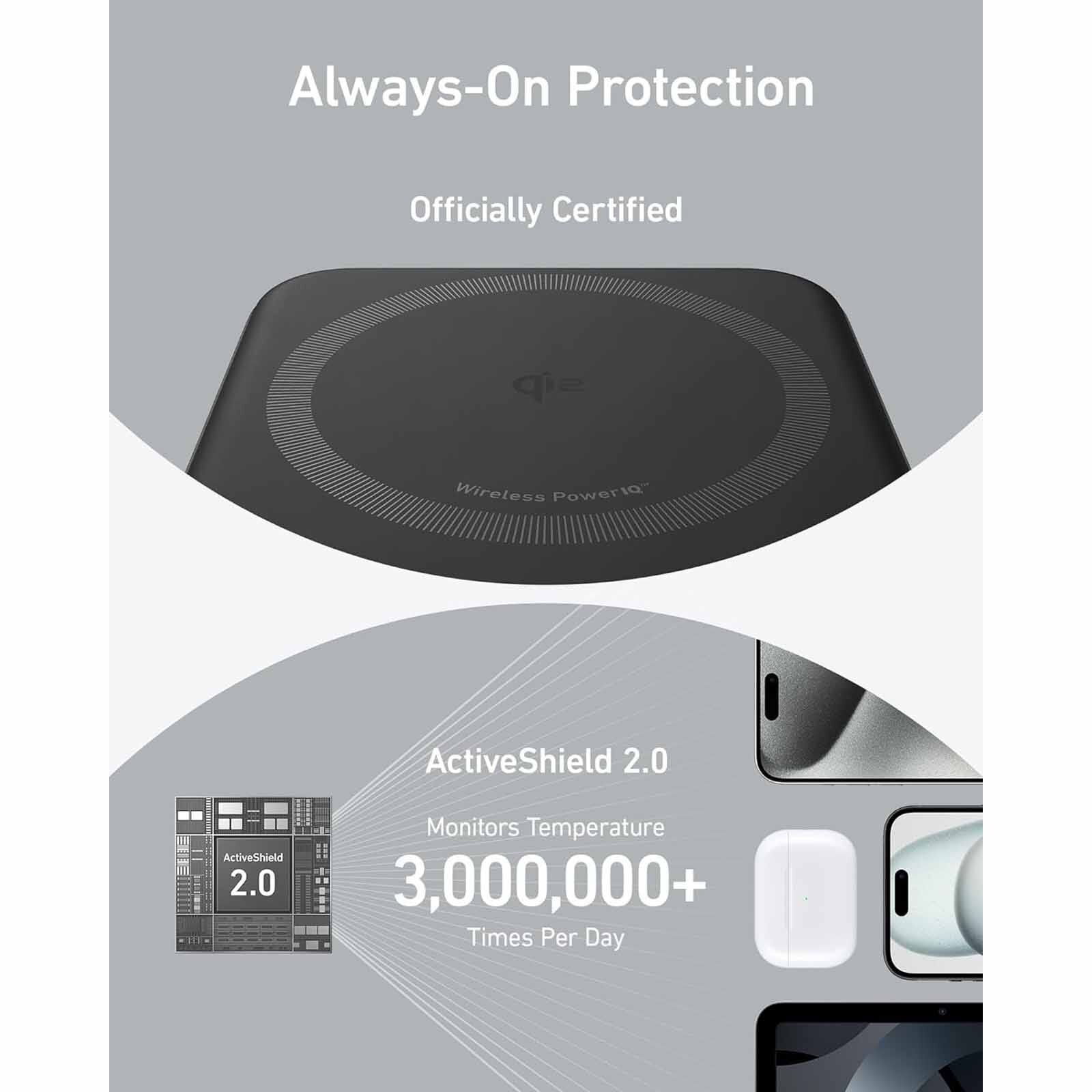 ANKER Maggo Powerbank 10k Qi2 Black A1654H11-image 6