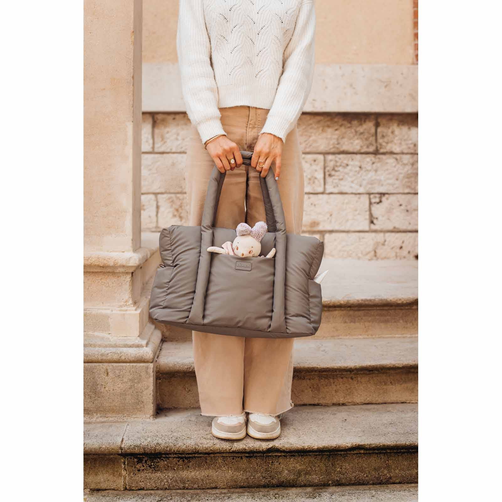 BEABA Paris Puffy Changing Bag - Gazelle (online) DIAPER BAG-image 5