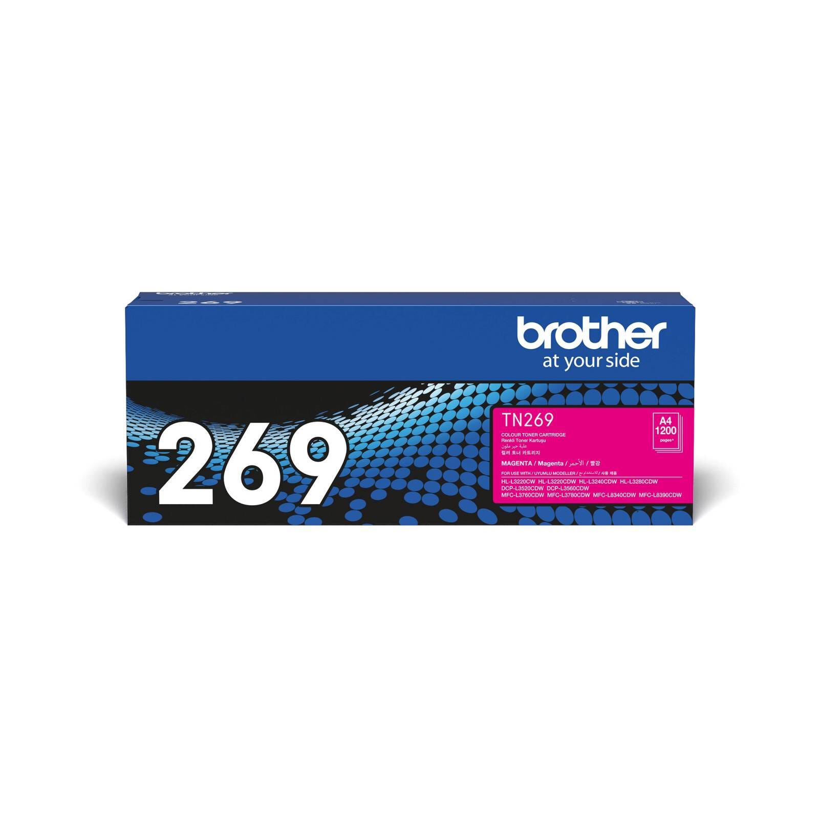 BROTHER Magenta Toner (standard Yield) TN269M-image null
