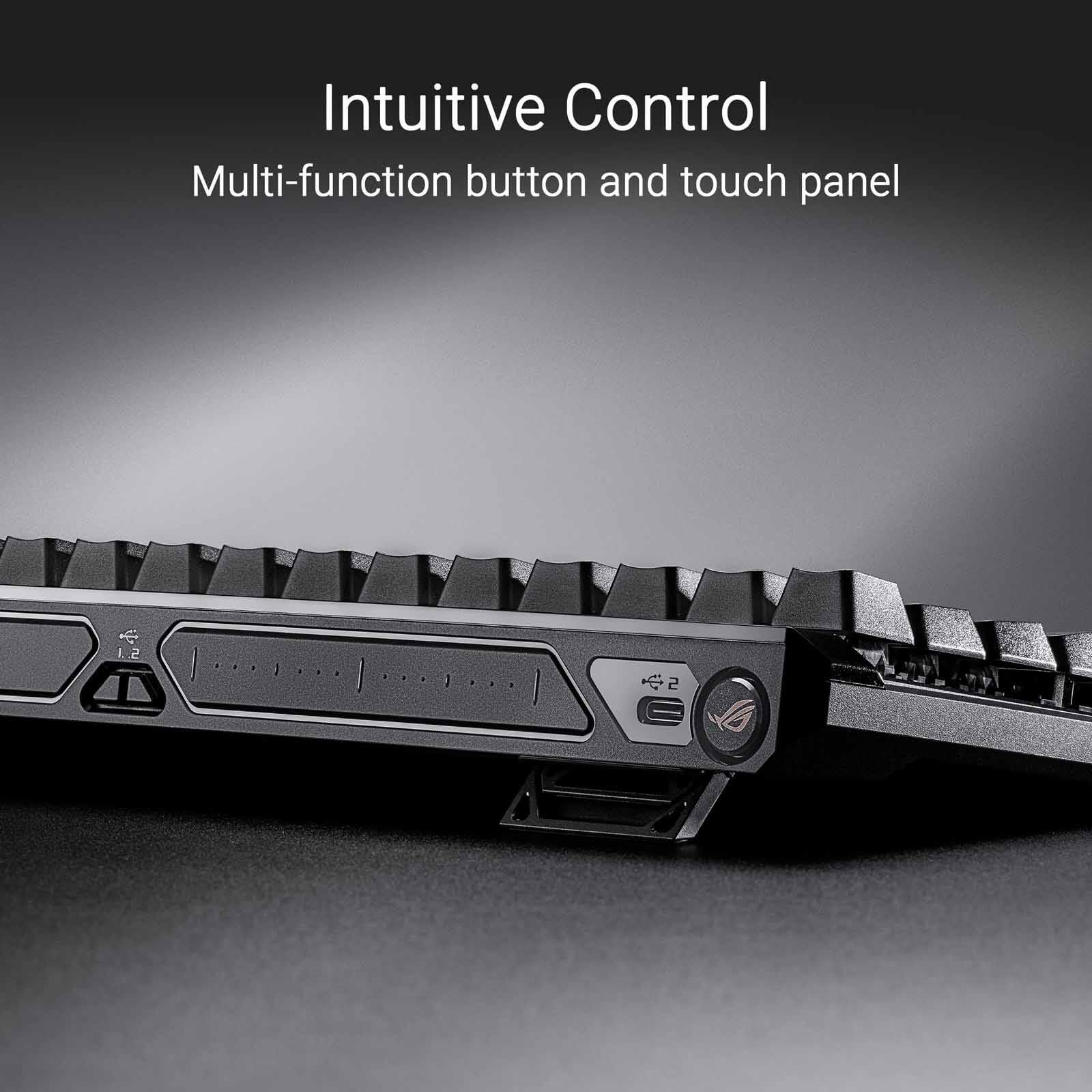 ASUS Asus Rog Falchion Ace Hfx Magnetic Switch Keyboard (black) M605 ROG FALCHION ACE HFX/HFX/US/PBT-image 10