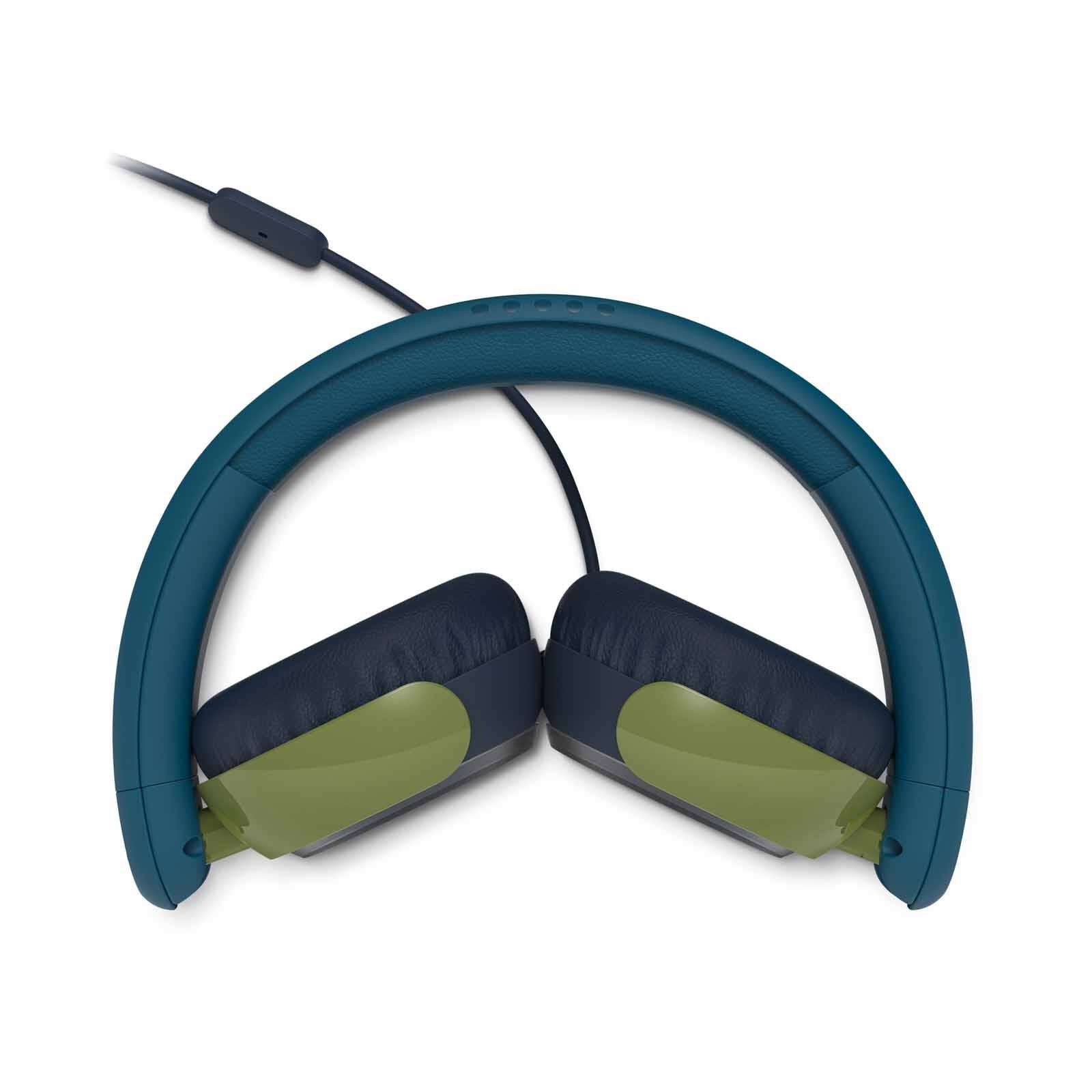 PHILIPS Kids Wired On-ear Headphones Crystal Teal TAK2000CT/00-image 4