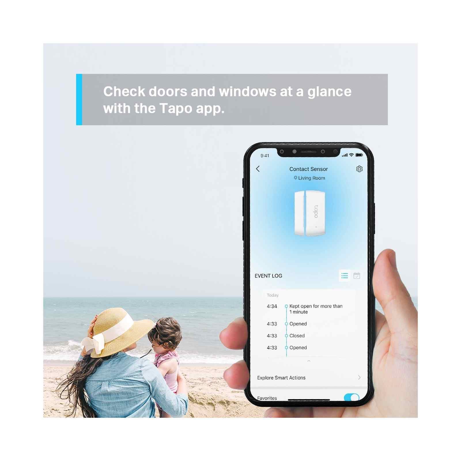 TP LINK Smart Door/window Sensor TAPO T110-image 4