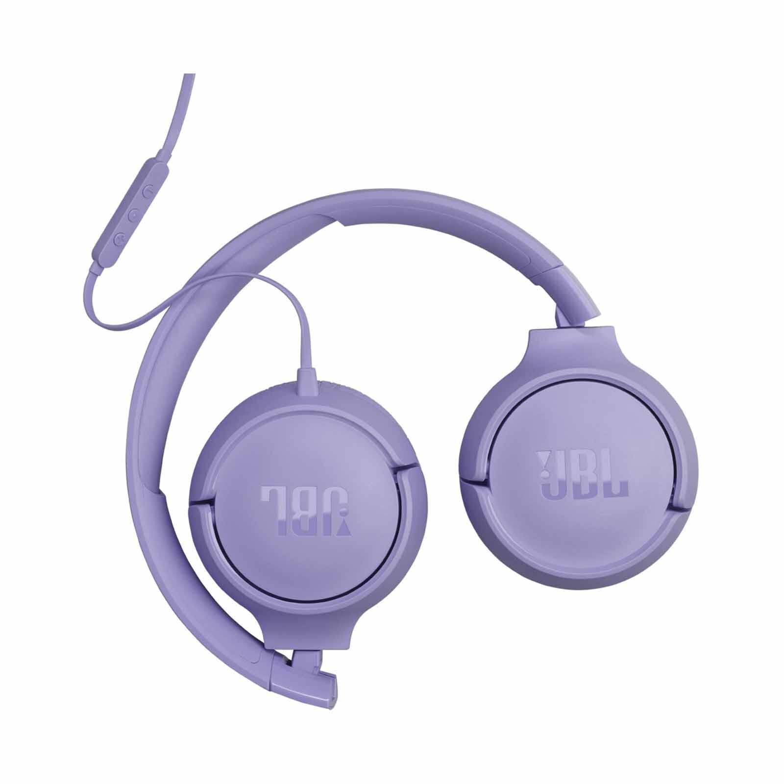JBL Jbl Pure Bass Sound. High-resolution Audio Headphones TUNE 520C USB-C PURPLE-image 2