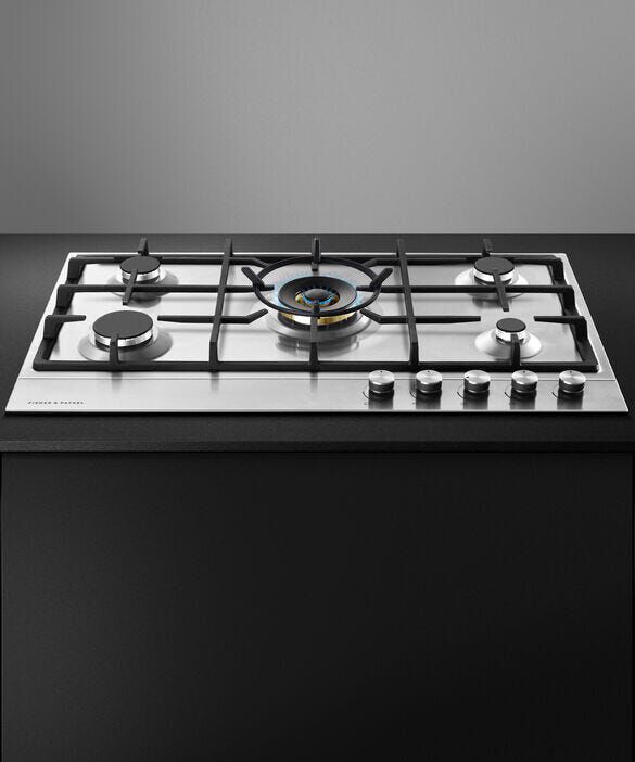 FISHER & P 5 Gas Burners (90cm) (exclude Installation) CG905DX1 (STAINLESS STEEL)-image 2