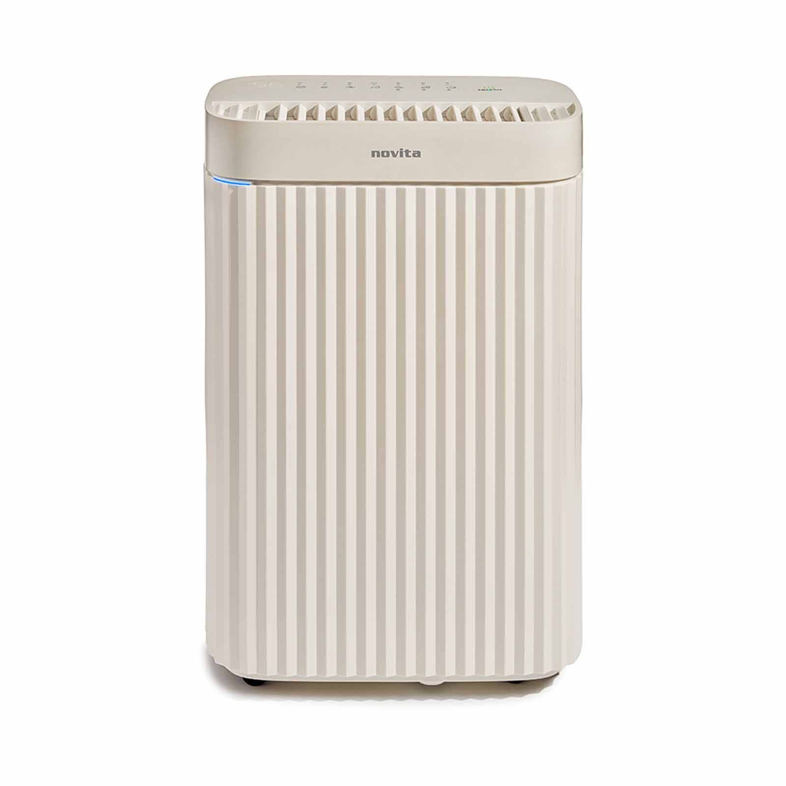 NOVITA 2 In 1 Air Purifier And Dehumidifier (dove White) ND26+ (DW)-image 1