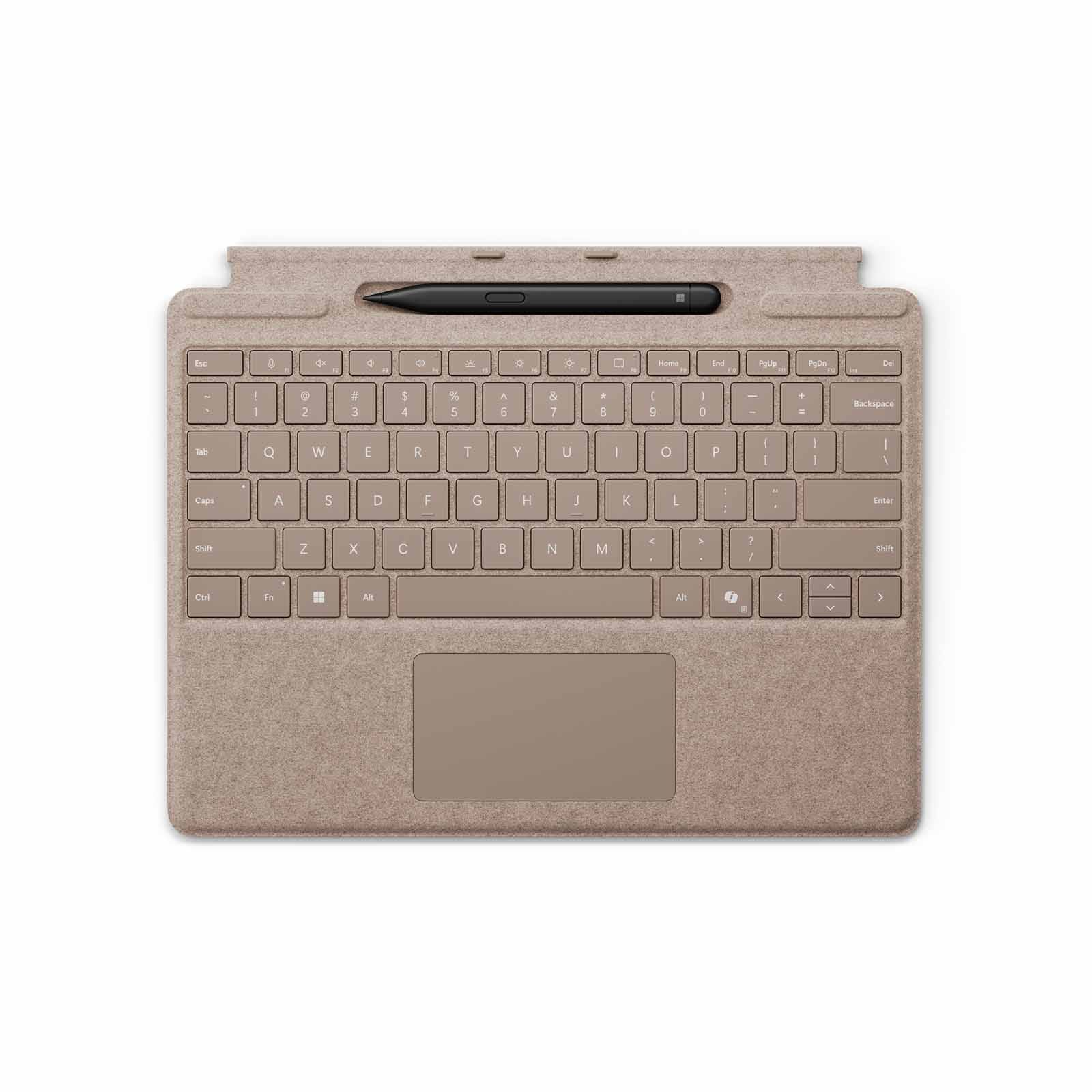 MICROSOFT Surface Pro Signature Type Cover W Slim Pen Copilot Oatmeal 8X6-00159