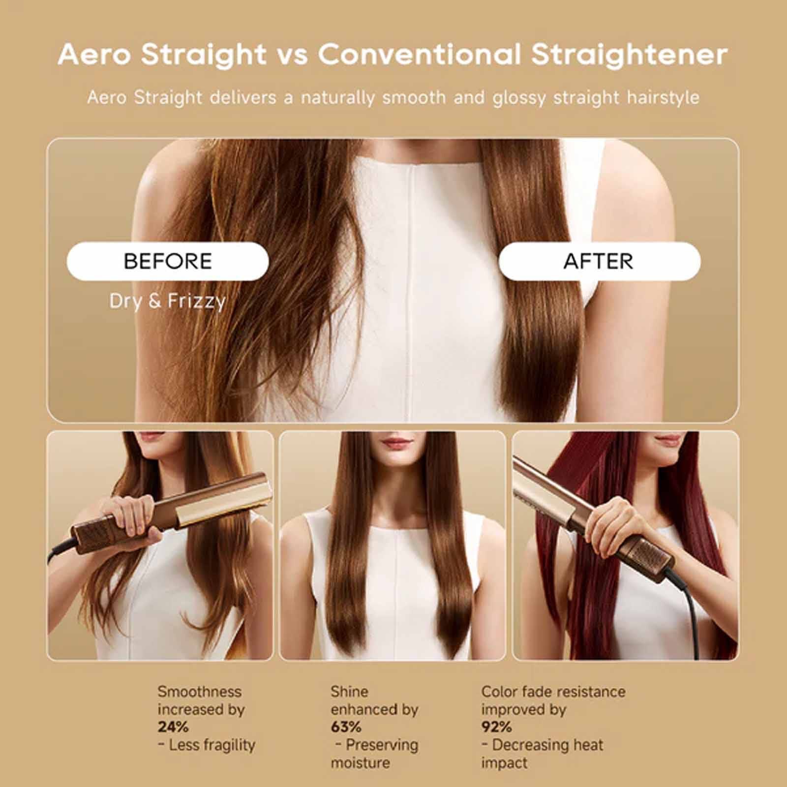 DREAME Aerostraight High-speed Styler (1600w) - Gold DM-AEROSTYL-GD-image 6