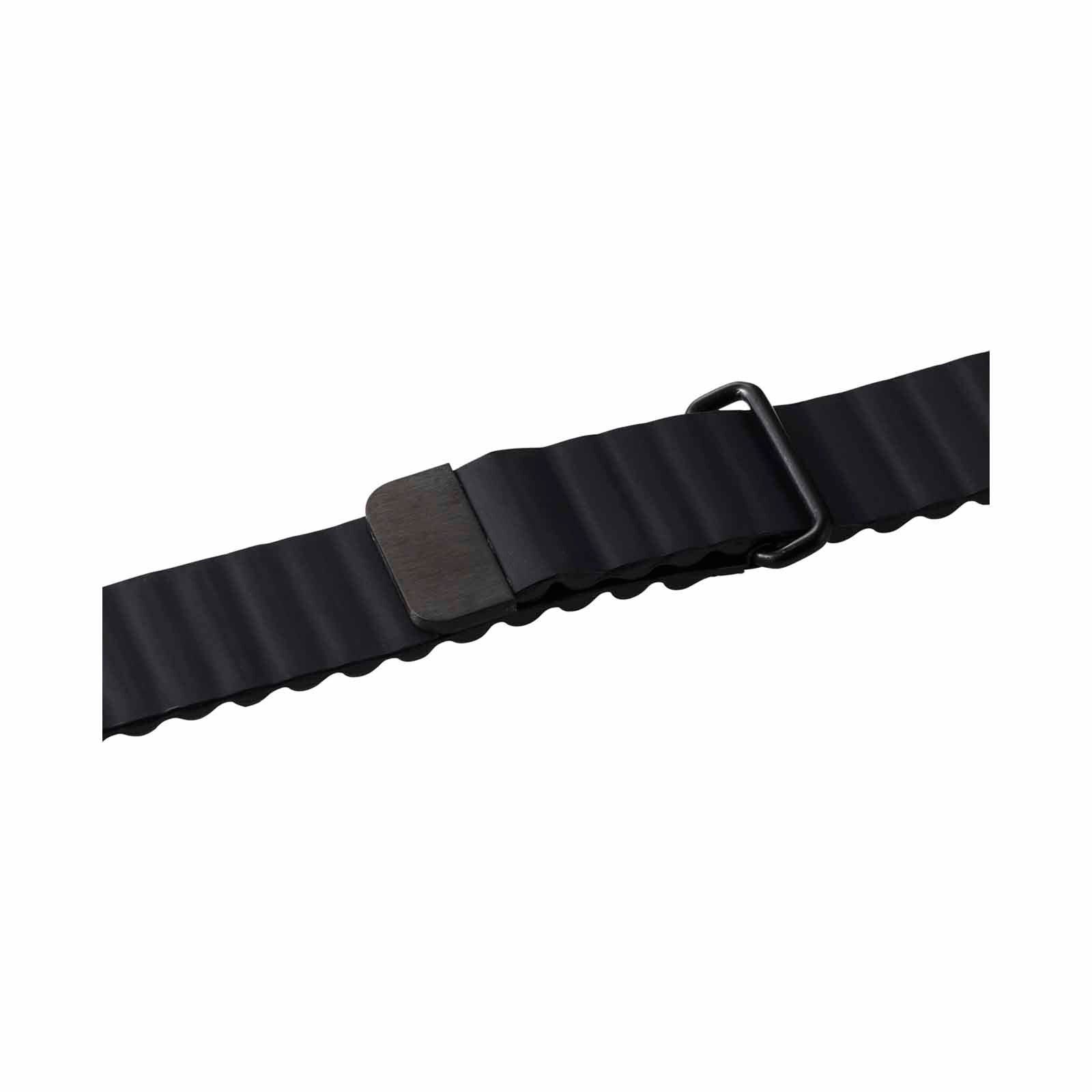ELECOM Magnetic Soft Leather Apple Watch Band 49/45/44/42mm (black) AW-45BDLMAGBK-image 3