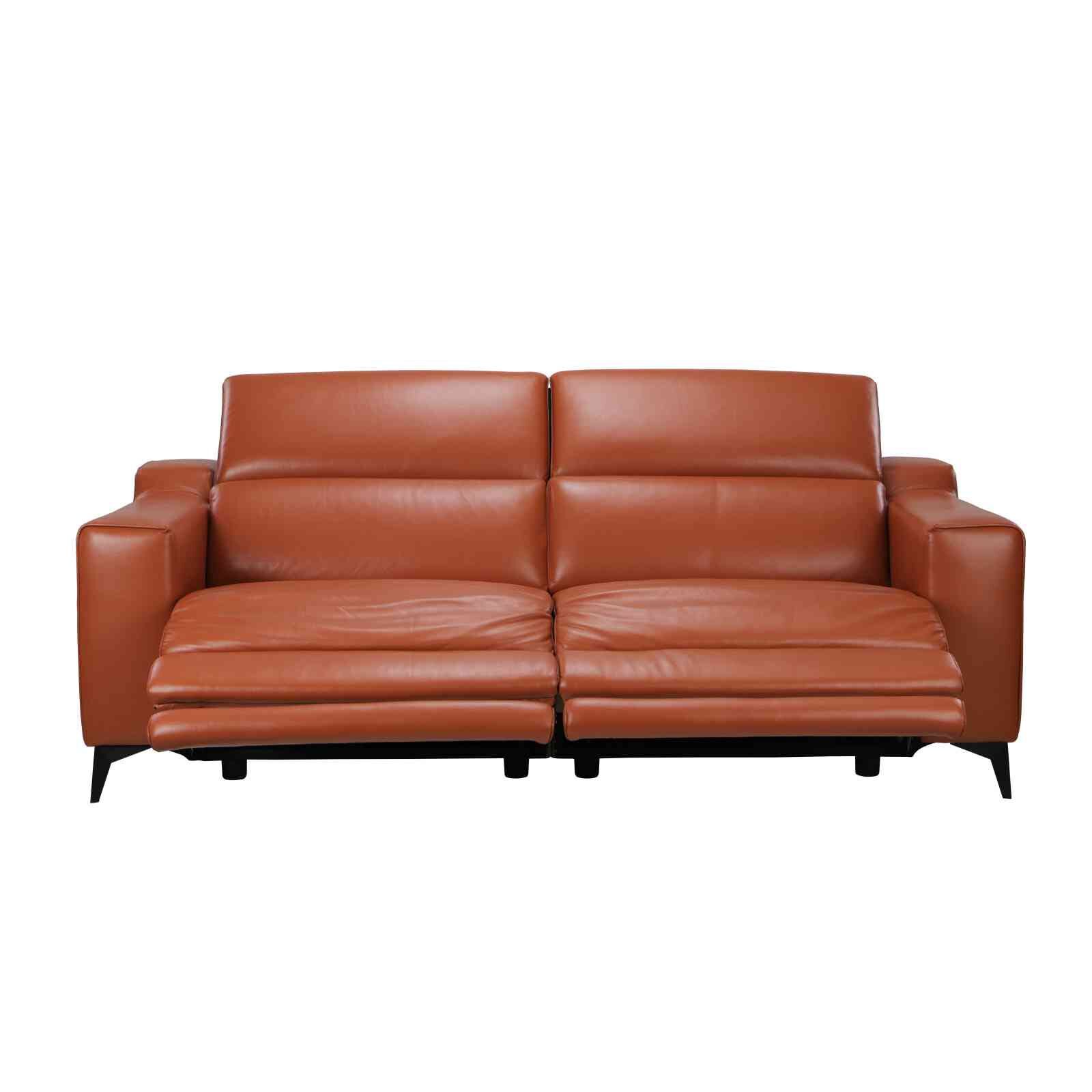 3rr Seater (hl) C10 Mto Half Leather Incliner Sofa NINA-image 5