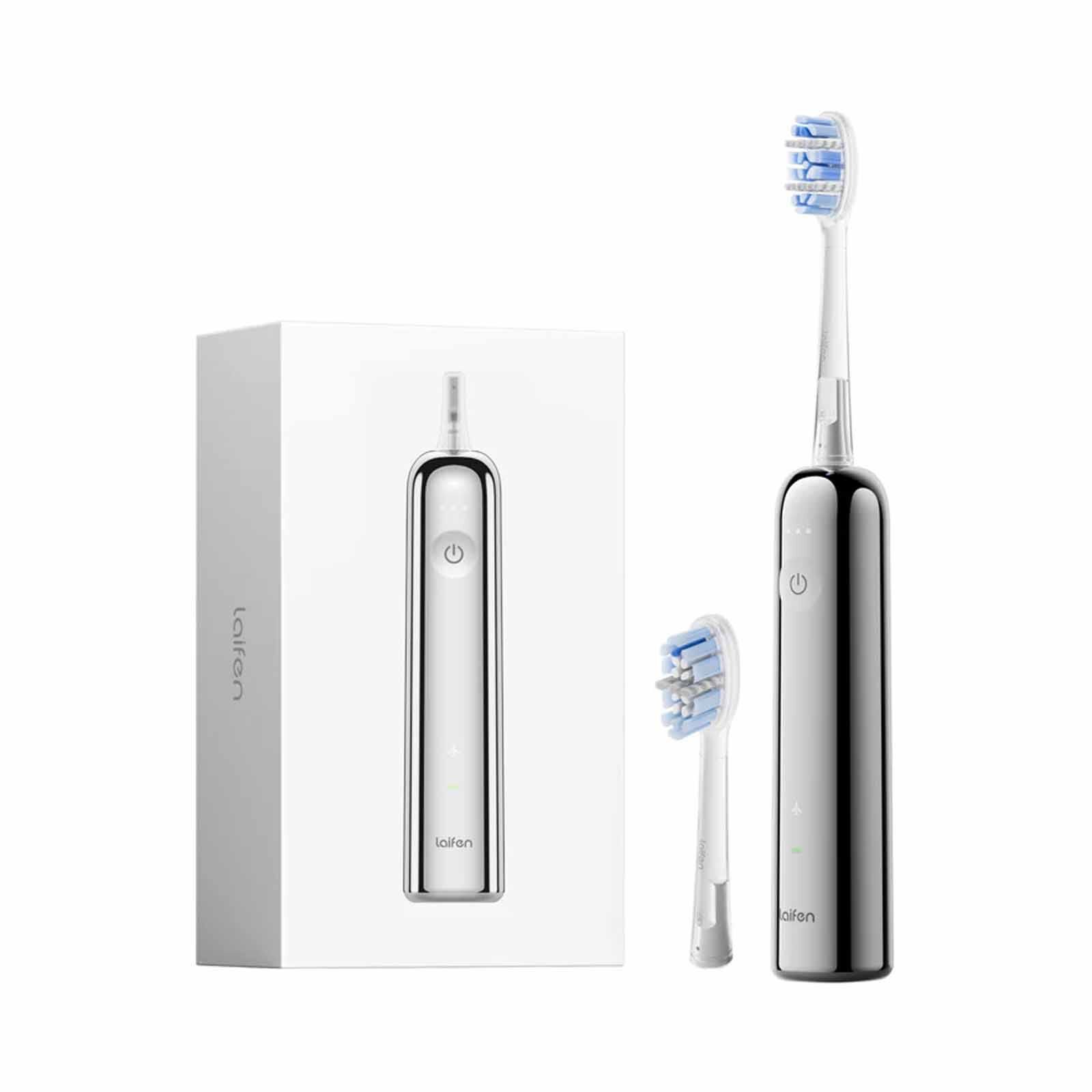 LAIFEN Wave Pro Electric Toothbrush - Stainless Steel WAVE PRO STAINLESS STEEL-image 1