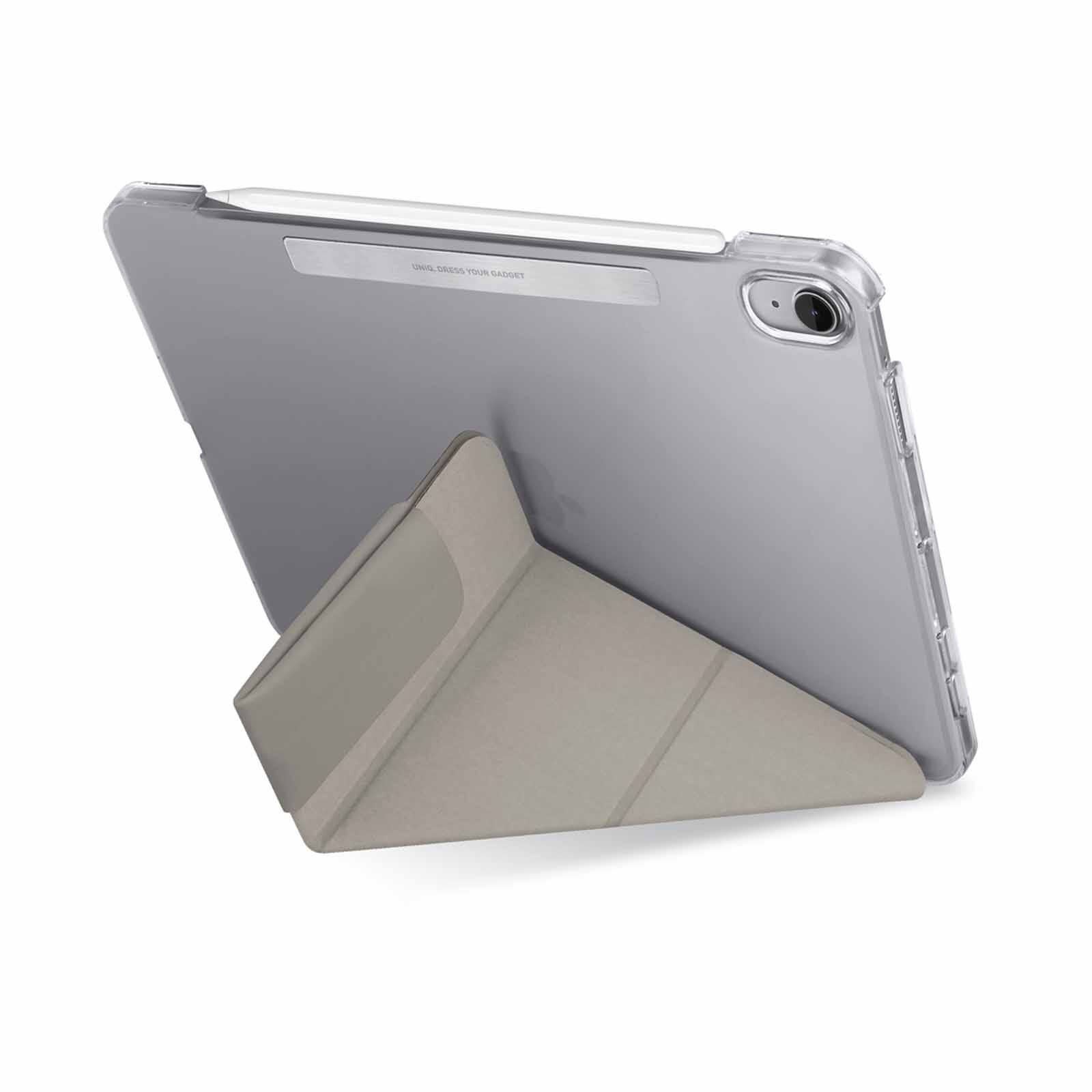 UNIQ Camden Ipad Mini (2021) Antimicrobial - Fossil (grey) UNIQ-PDM6(2021)-CAMGRY-image 3