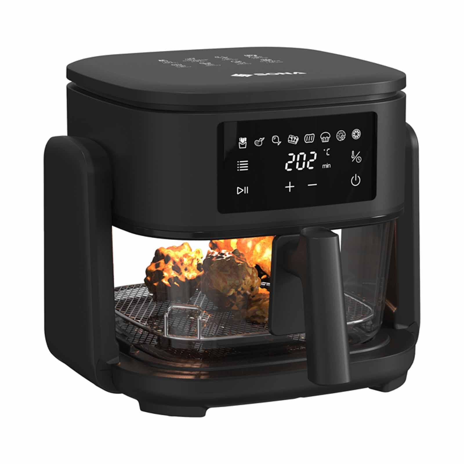 SONA 2-in-1 Digital Air Fryer Grill SFRG2773-image 3