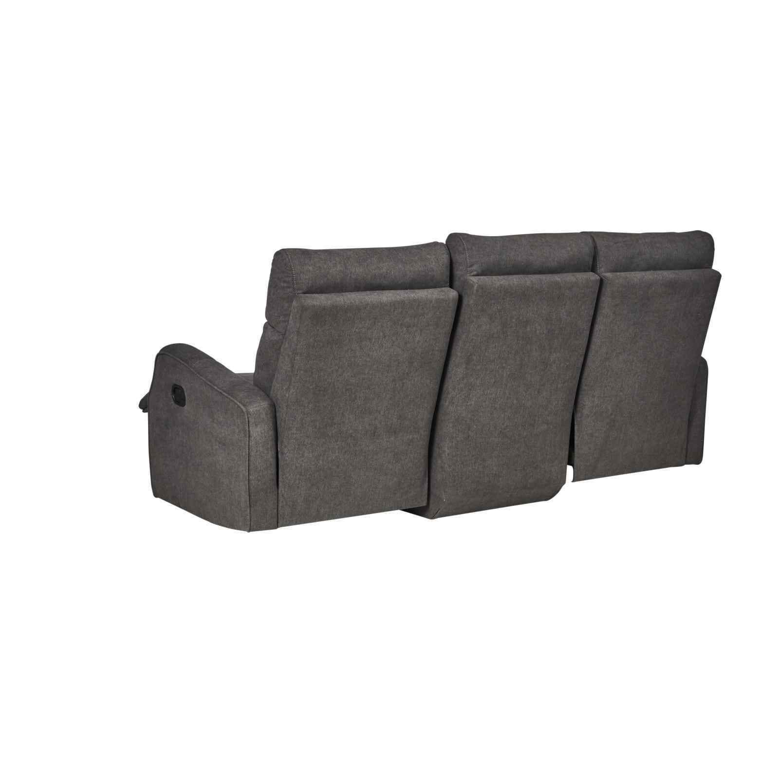 MIZU DESIG 3rr Seater Recliner (hl) Mto Half Leather Sofa ELLA-image 15