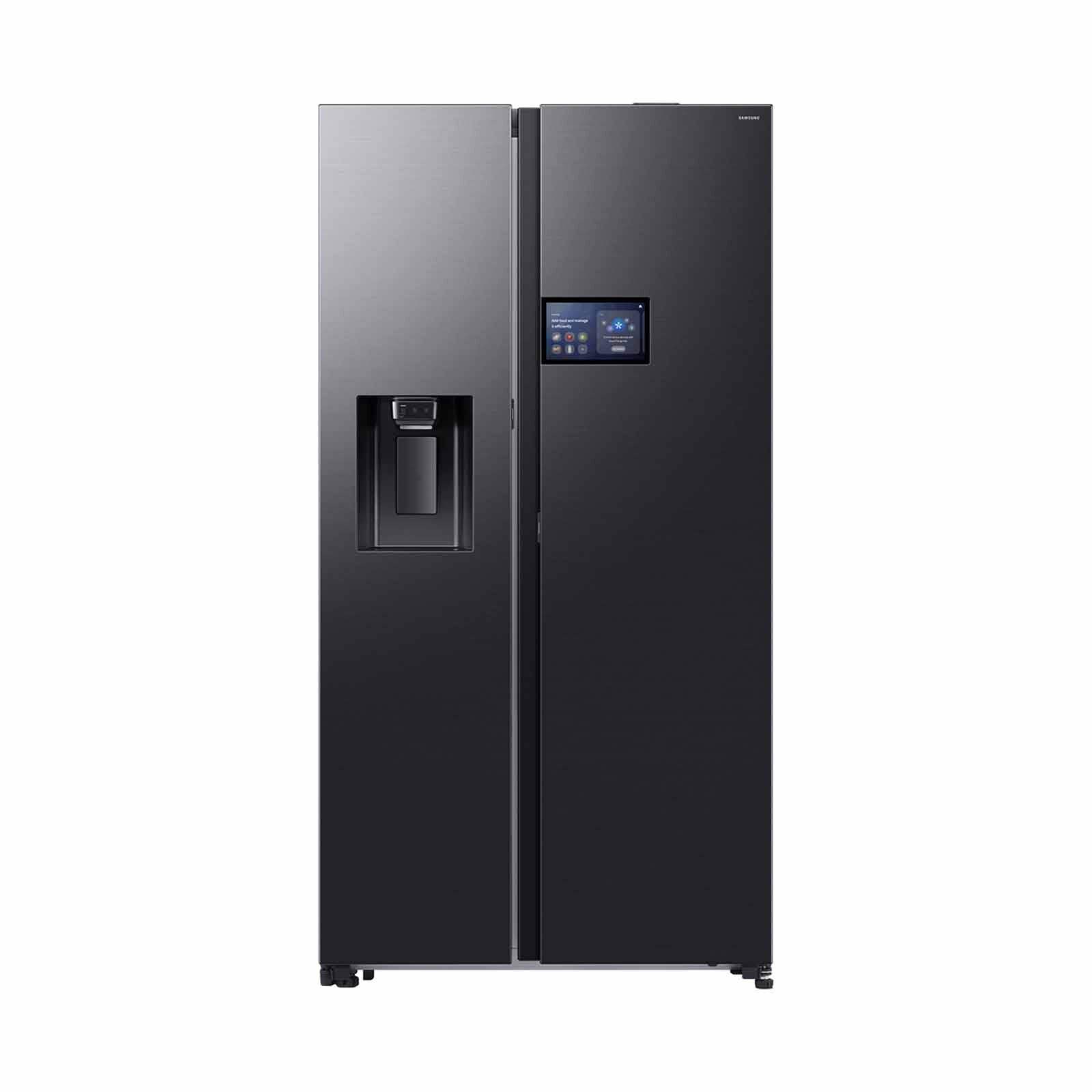 SAMSUNG Side By Side Fridge (615l) (black Doi) RS90F65D3FSS-image 1