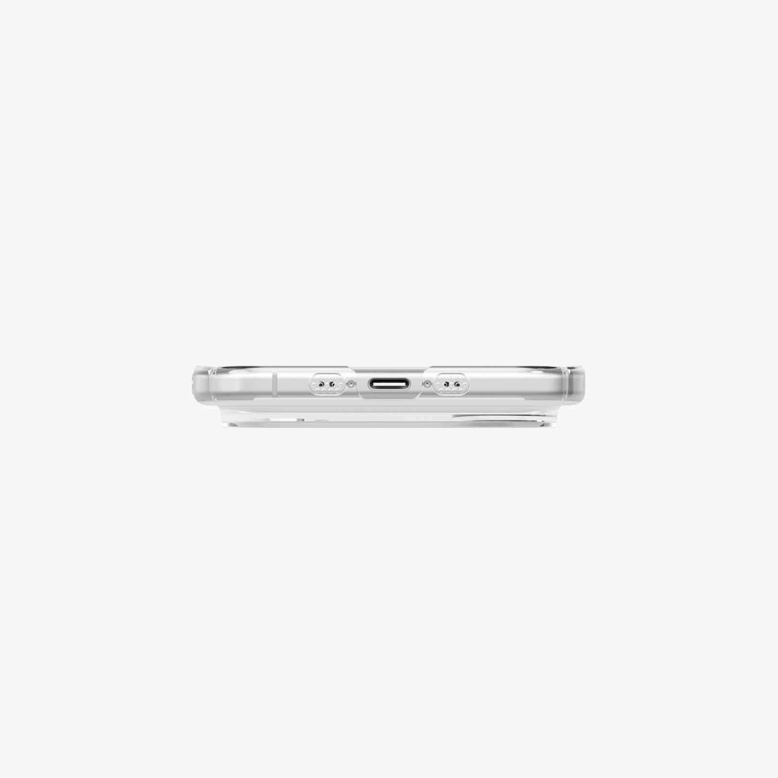 UNIQ Iphone 17 Air (2025) 6.6 Magclick Charging Airsuit - Glossy Clear/white UNIQ-IP6.6(2025)-ASMGCLRW-image 5