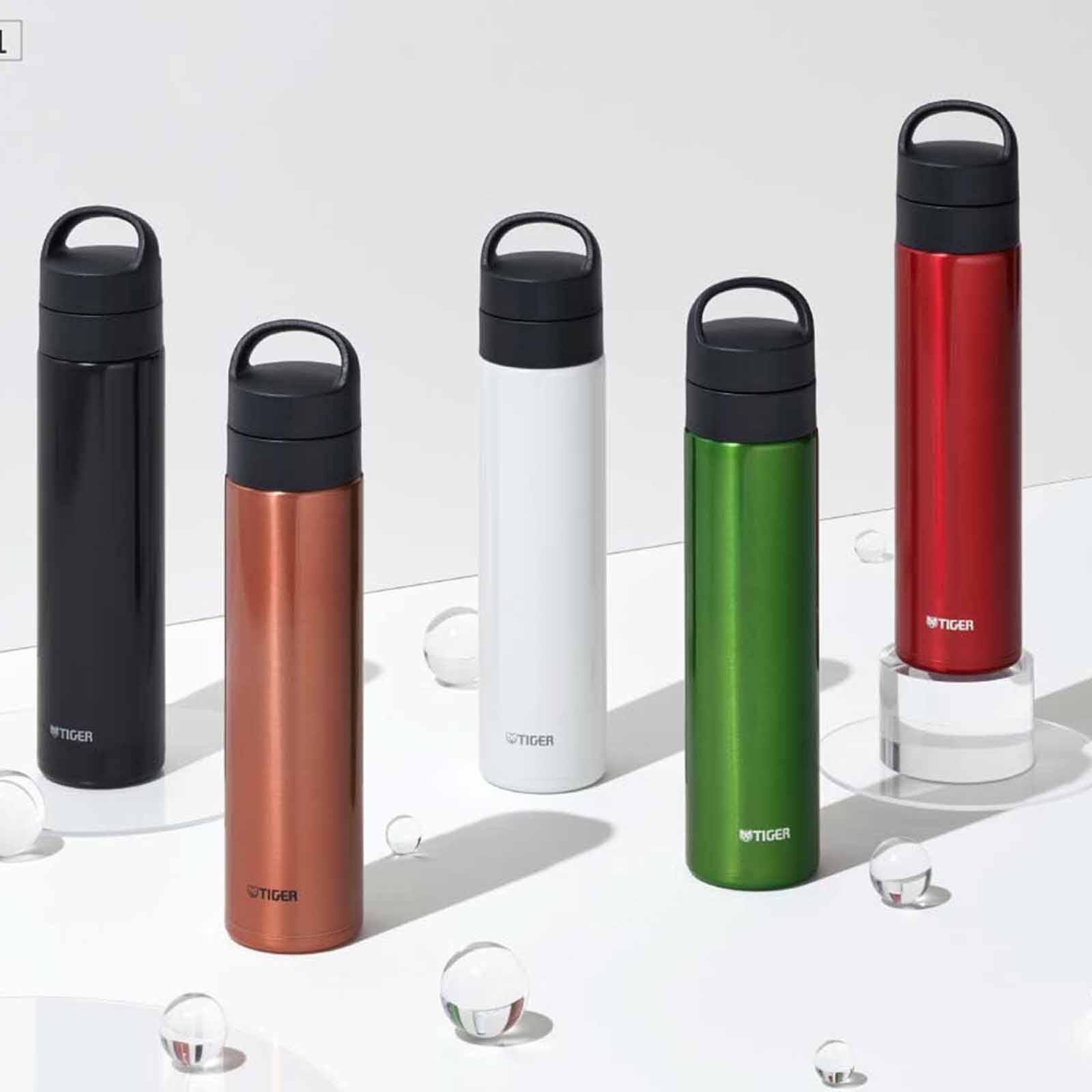 TIGER 0.6lt Vacuum Insulated Carbonated Bottle - Pearl White MKB-T601 (WJ)-image 2