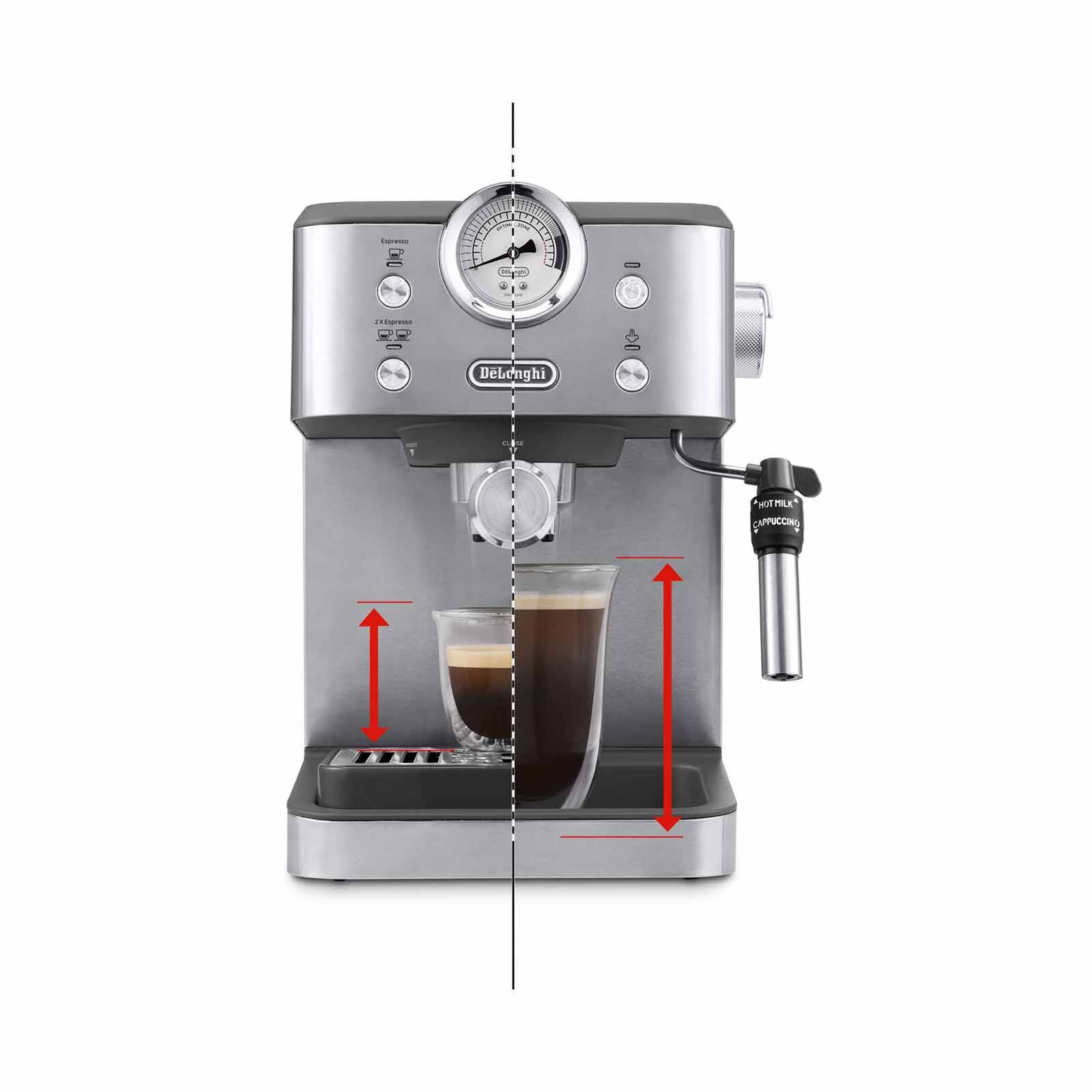 DELONGHI Classic Espresso Machine - Metal Grey EM450.M-image 3