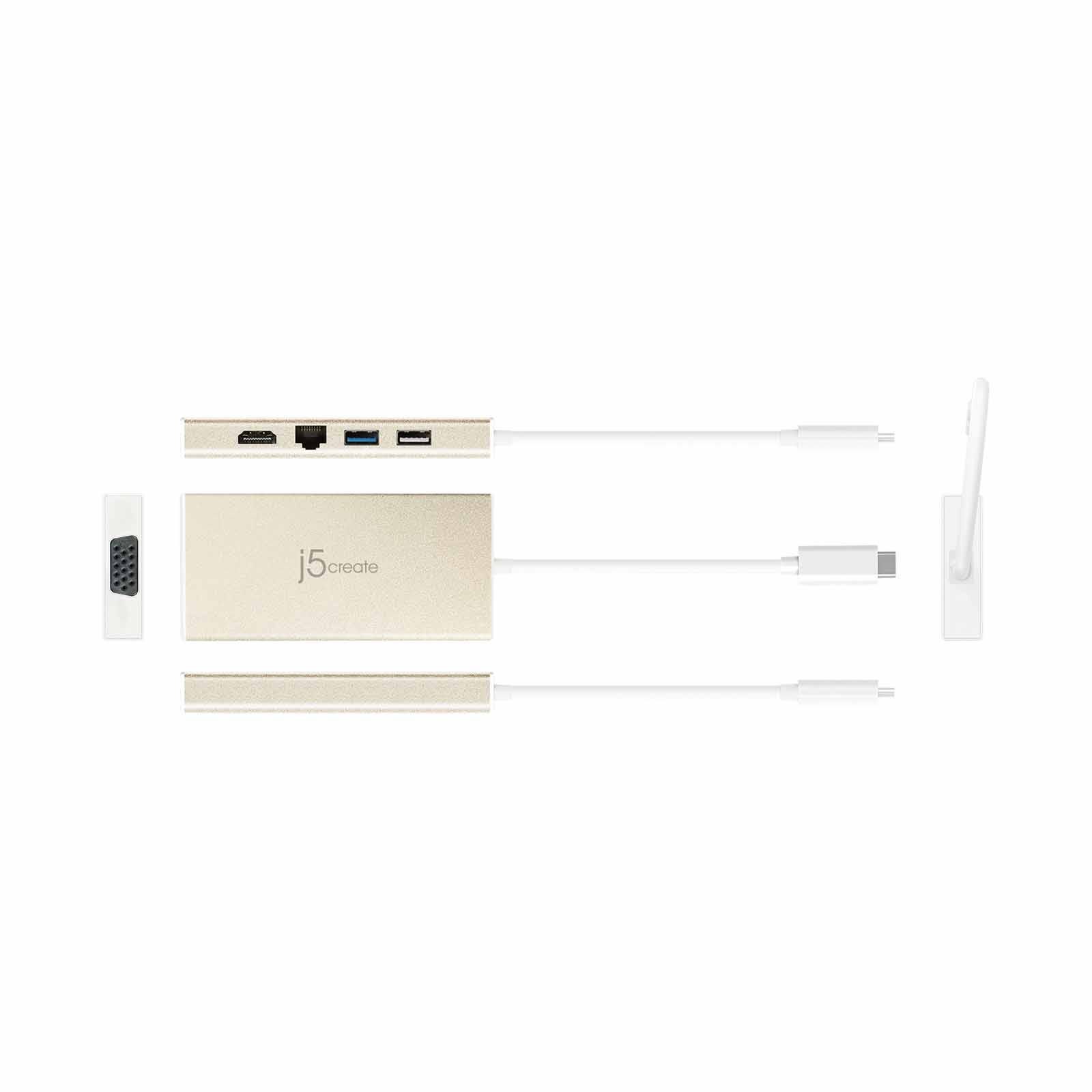 J5CREATE Type-c Fully Function Minidock JCD376-image 3