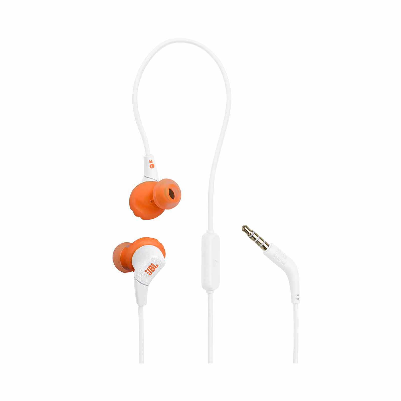 JBL Wired Sport Headphones ENDURANCE RUN 3 WHITE-image 1