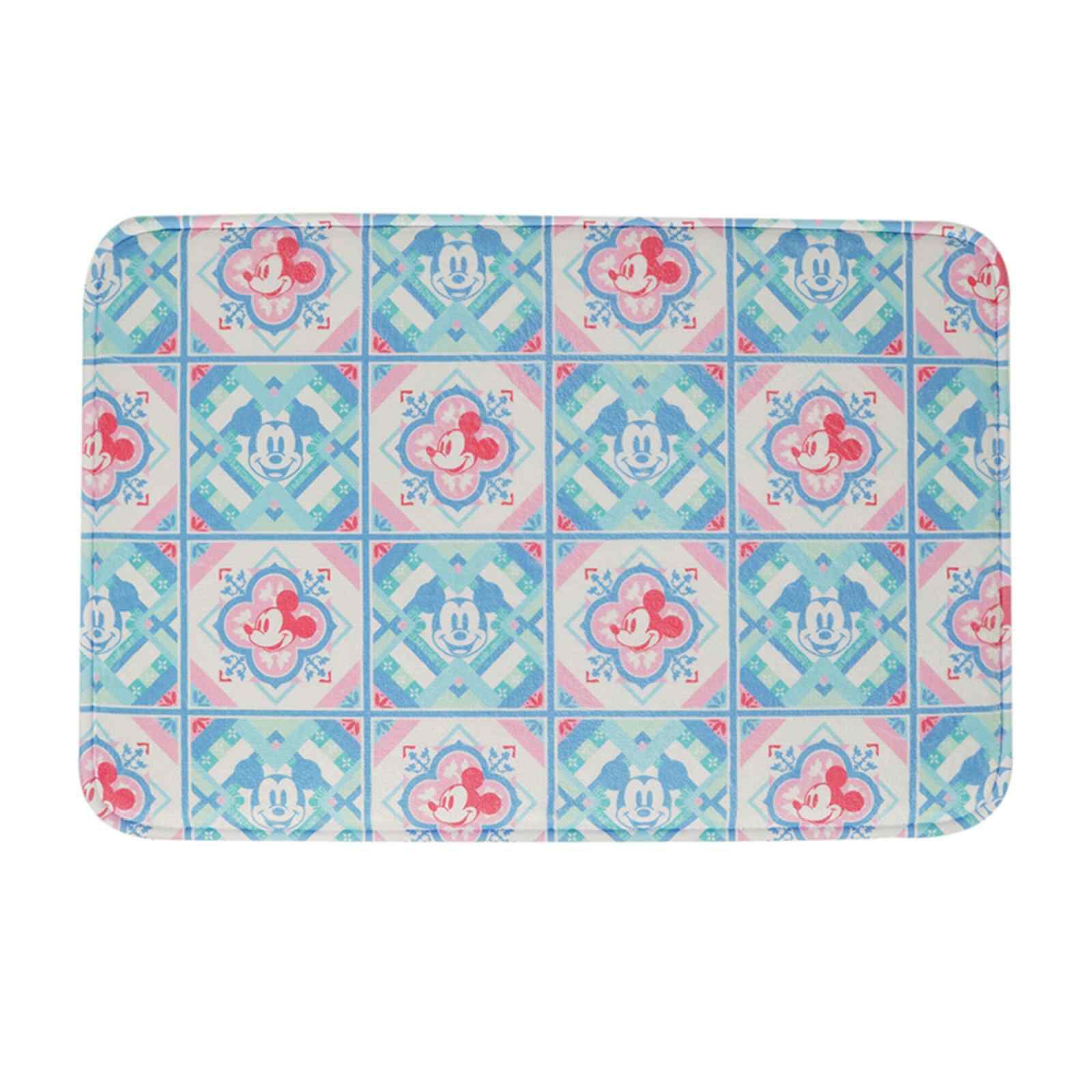 HOUZE Memory Foam Mat Mickey Peranakan Tiles DN-7229-image null