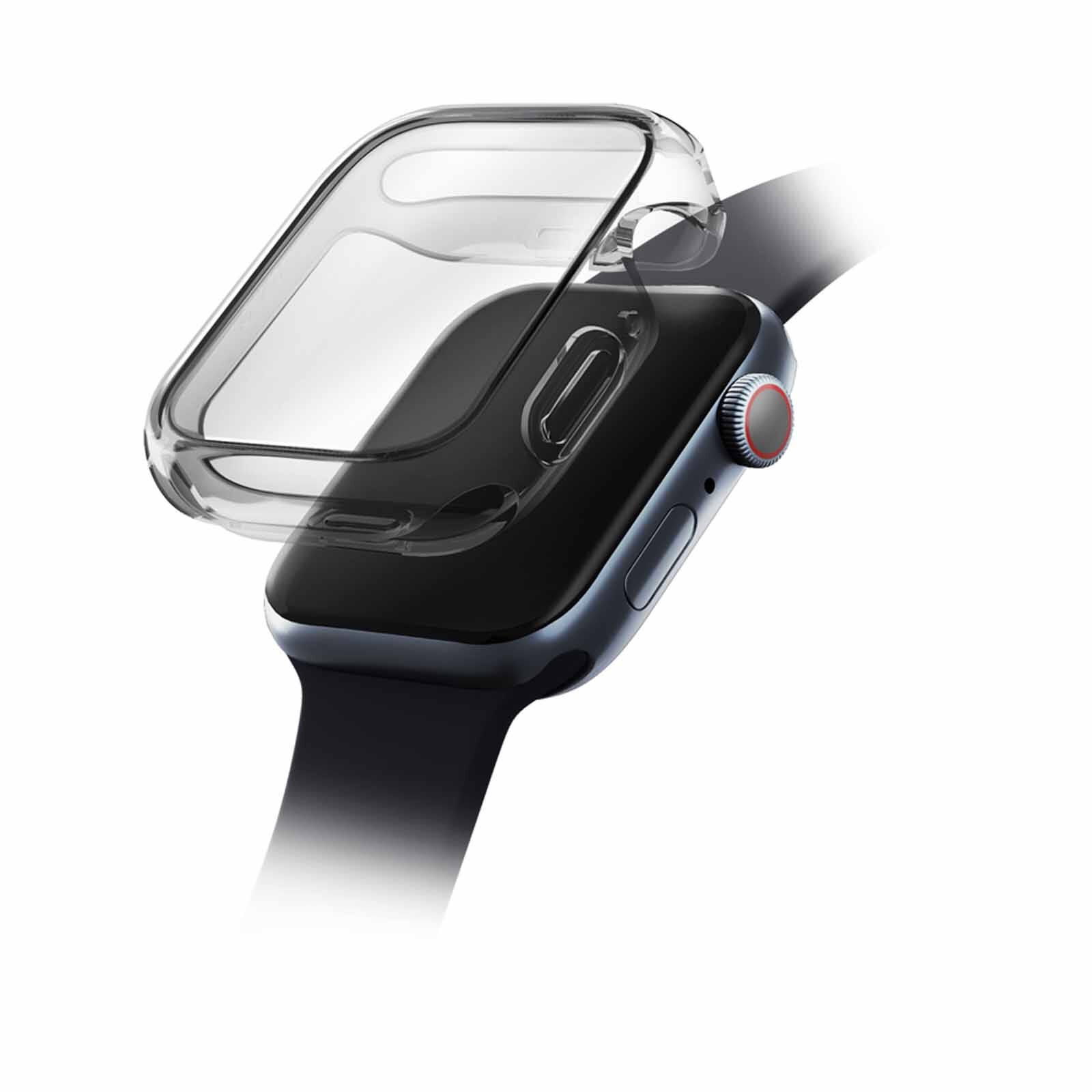 UNIQ Garde Hybrid Watch Case With Screen Protection 45mm - Smoked (tinted Grey) UNIQ-45MM-GARSMK-image 2