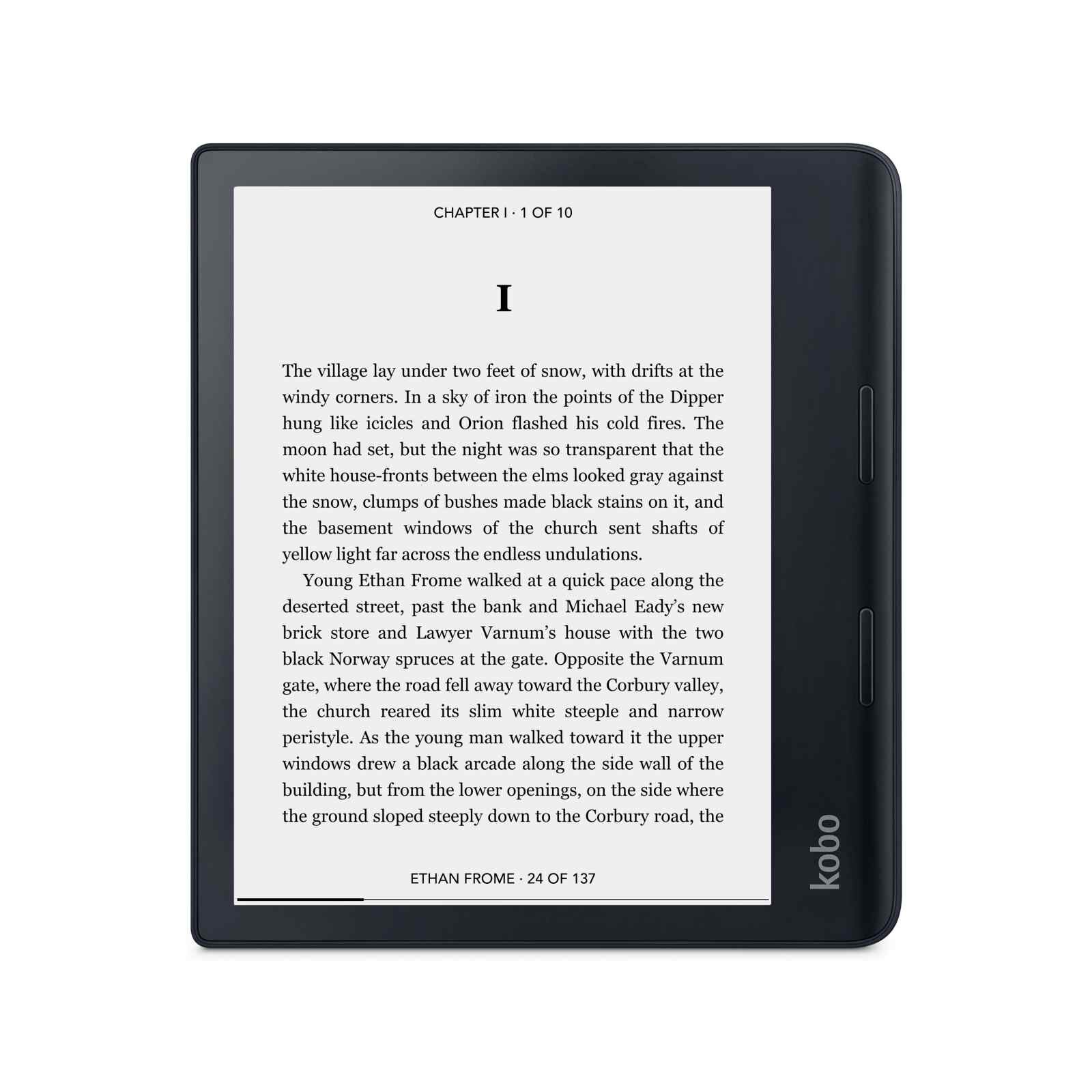RAKUTEN KO Kobo Sage - 8" Carta Display N778-KU-BK-K-EP