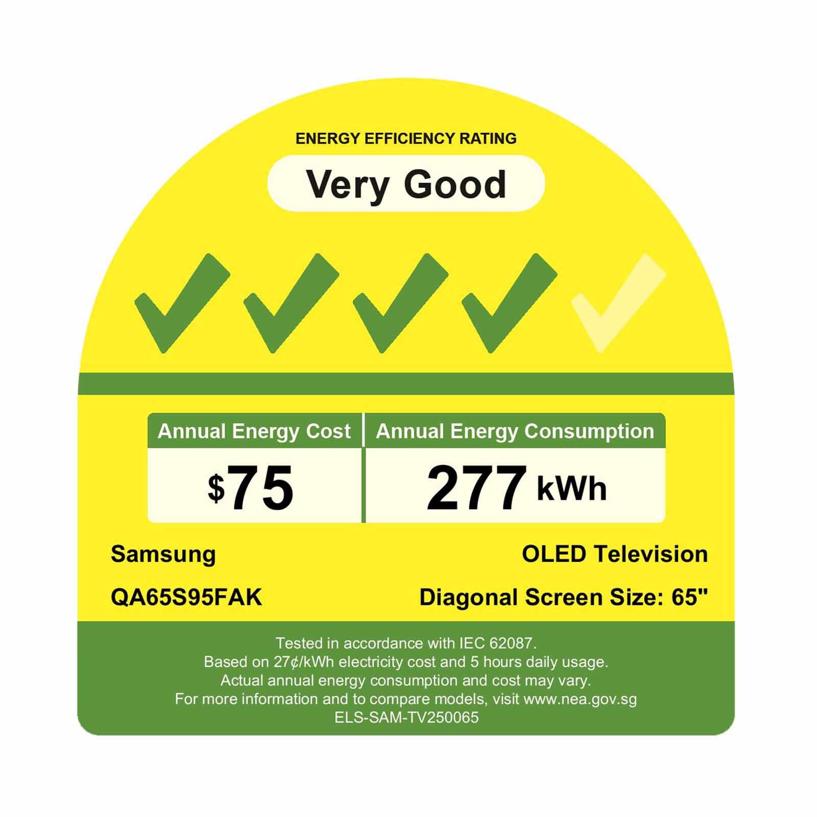 SAMSUNG 65 In Uhd 4k Oled Smart Tv QA65S95FAKXXS-image 7