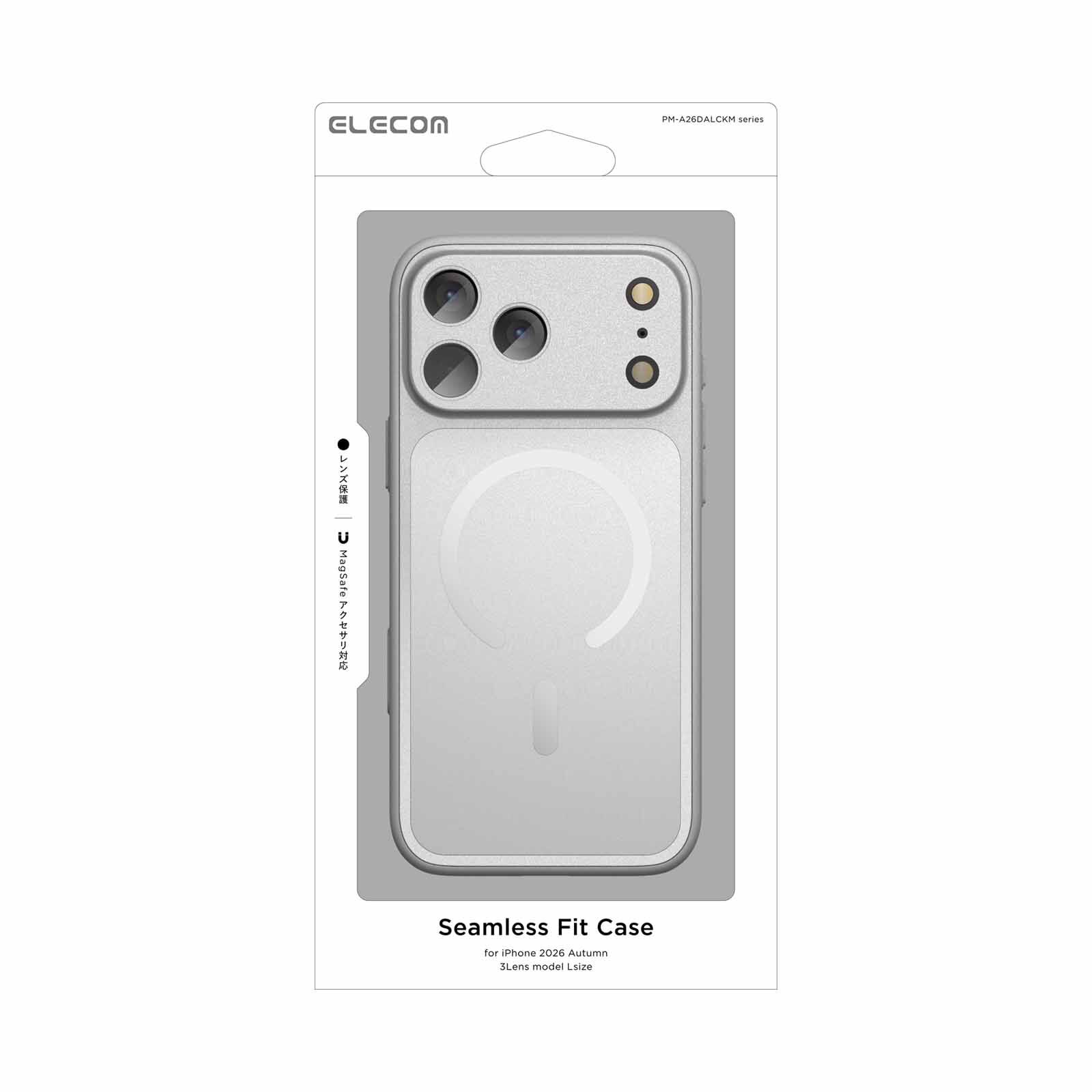 ELECOM Iphone 18 Pro Max Aluminum Case Extreme Magsafe Silver PM-A26DALCKM2