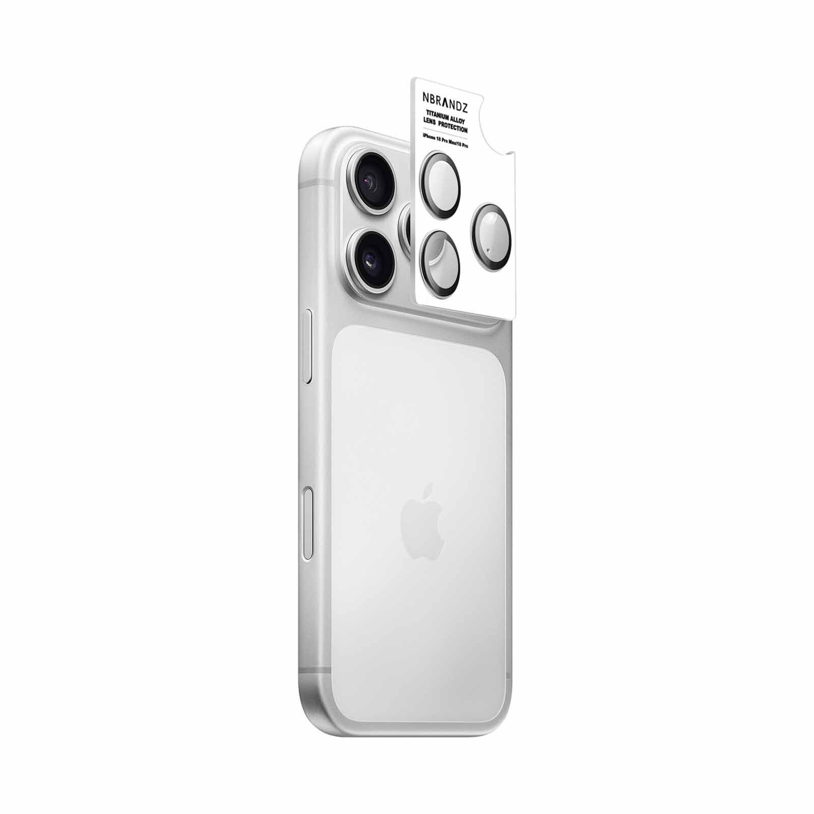 N.BRANDZ Talon Premium Lens Protector Ip18pm/18p Silver N-LENS-IP18PM-SV-image 2