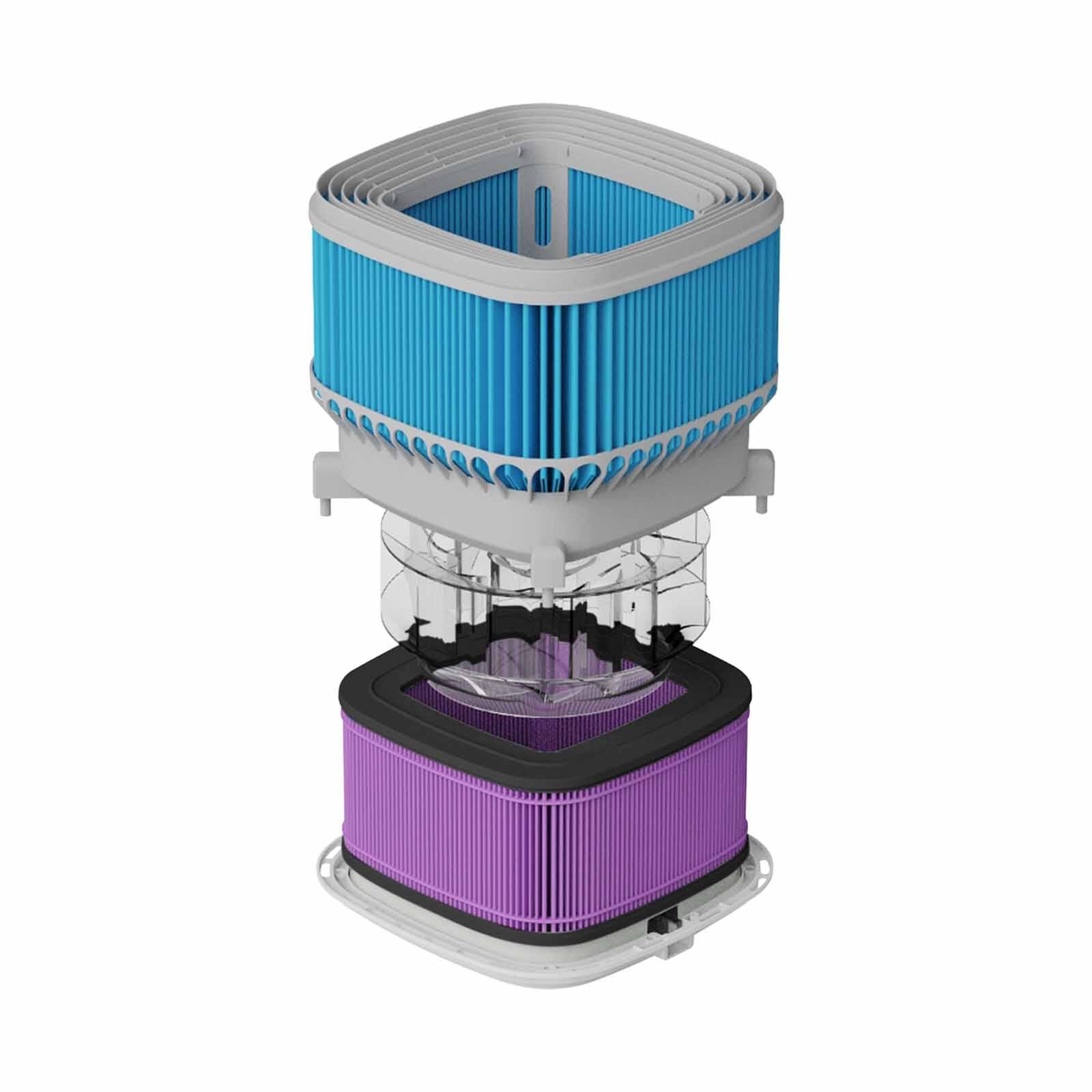 EUROPACE Smart Bionic Air Washer/ Air Circulating Fan (45m2) EPU9520DWH-image 4