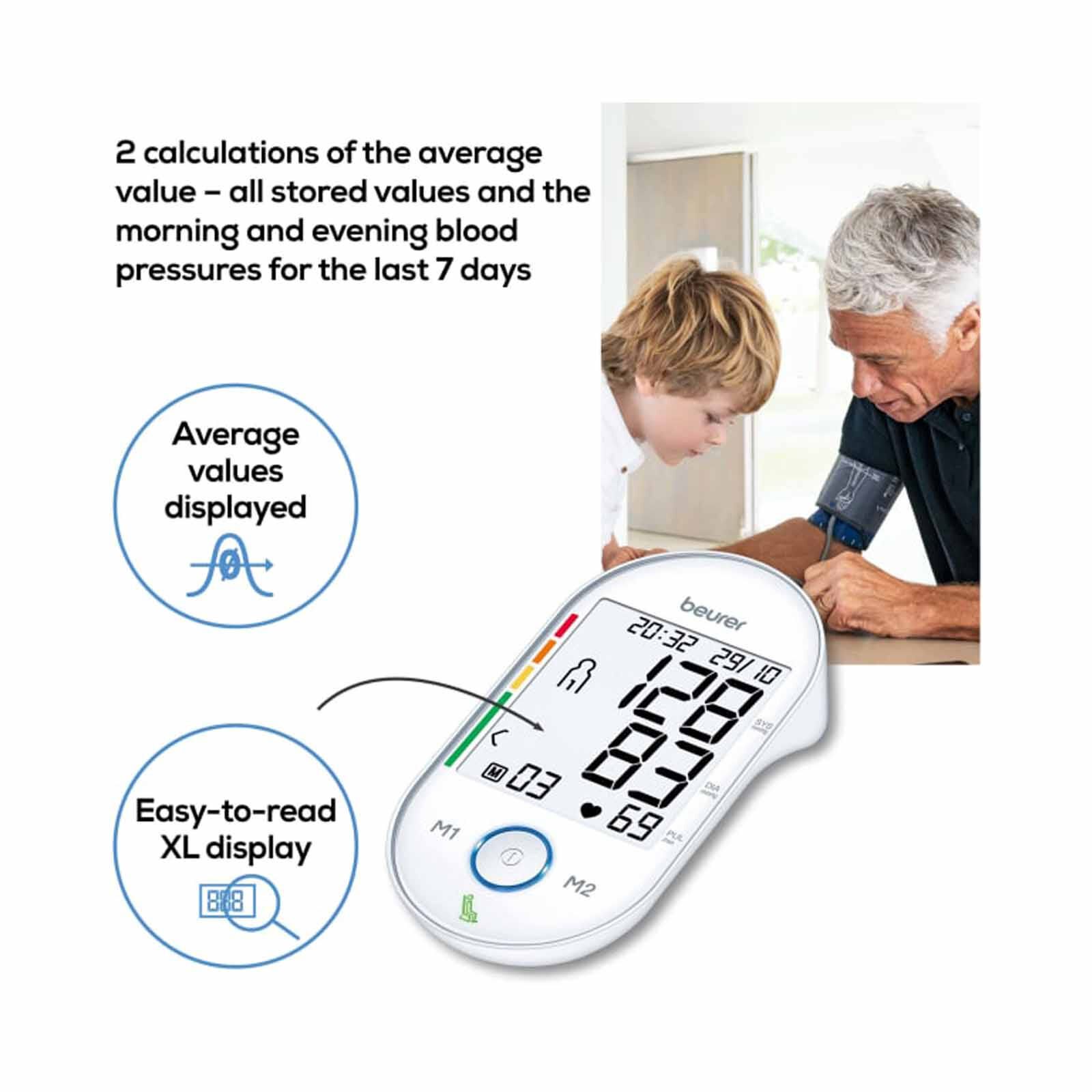 BEURER Upper Arm Blood Pressure Monitor BM 55-image 7