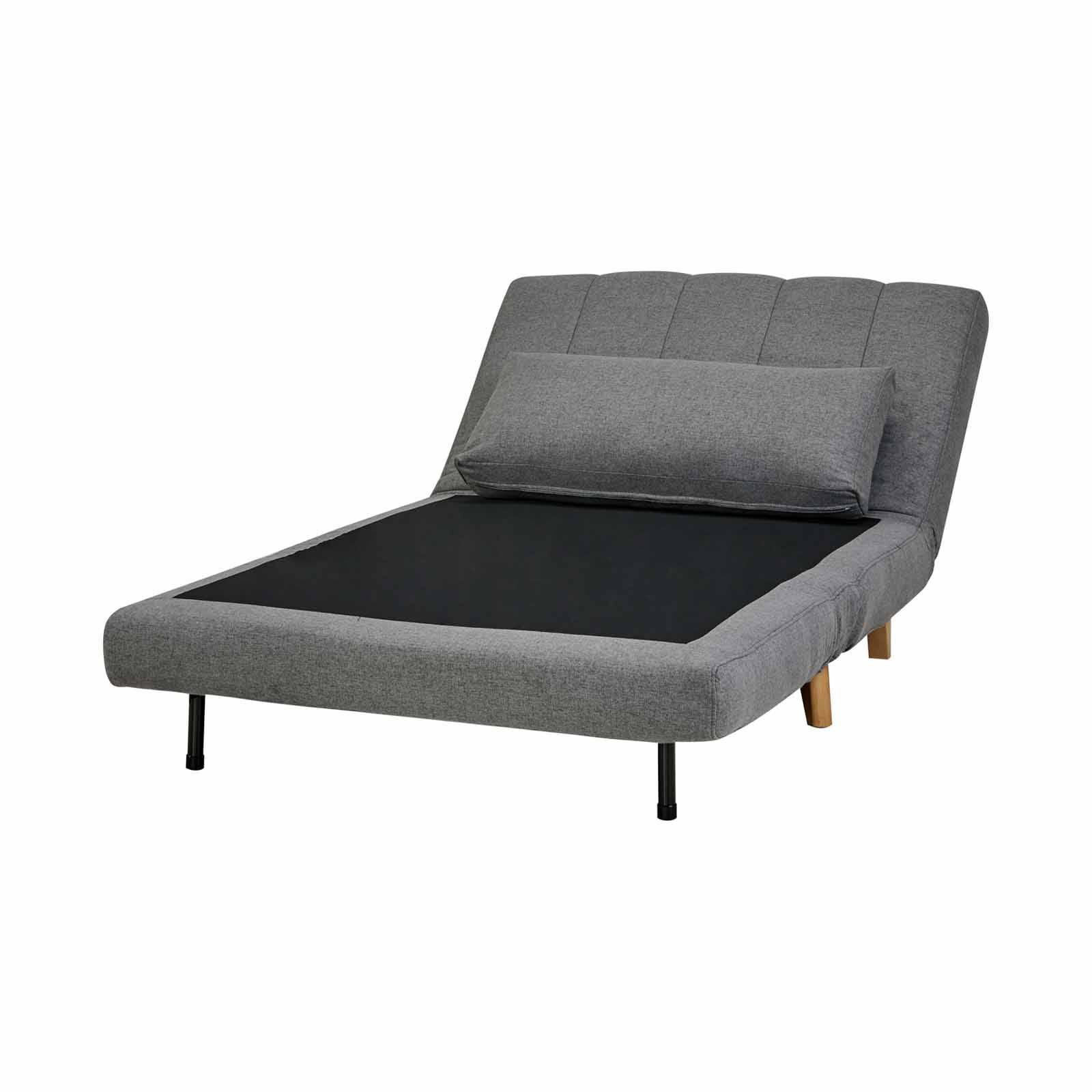 Single Sofa Bed Grey TESSA-image 8